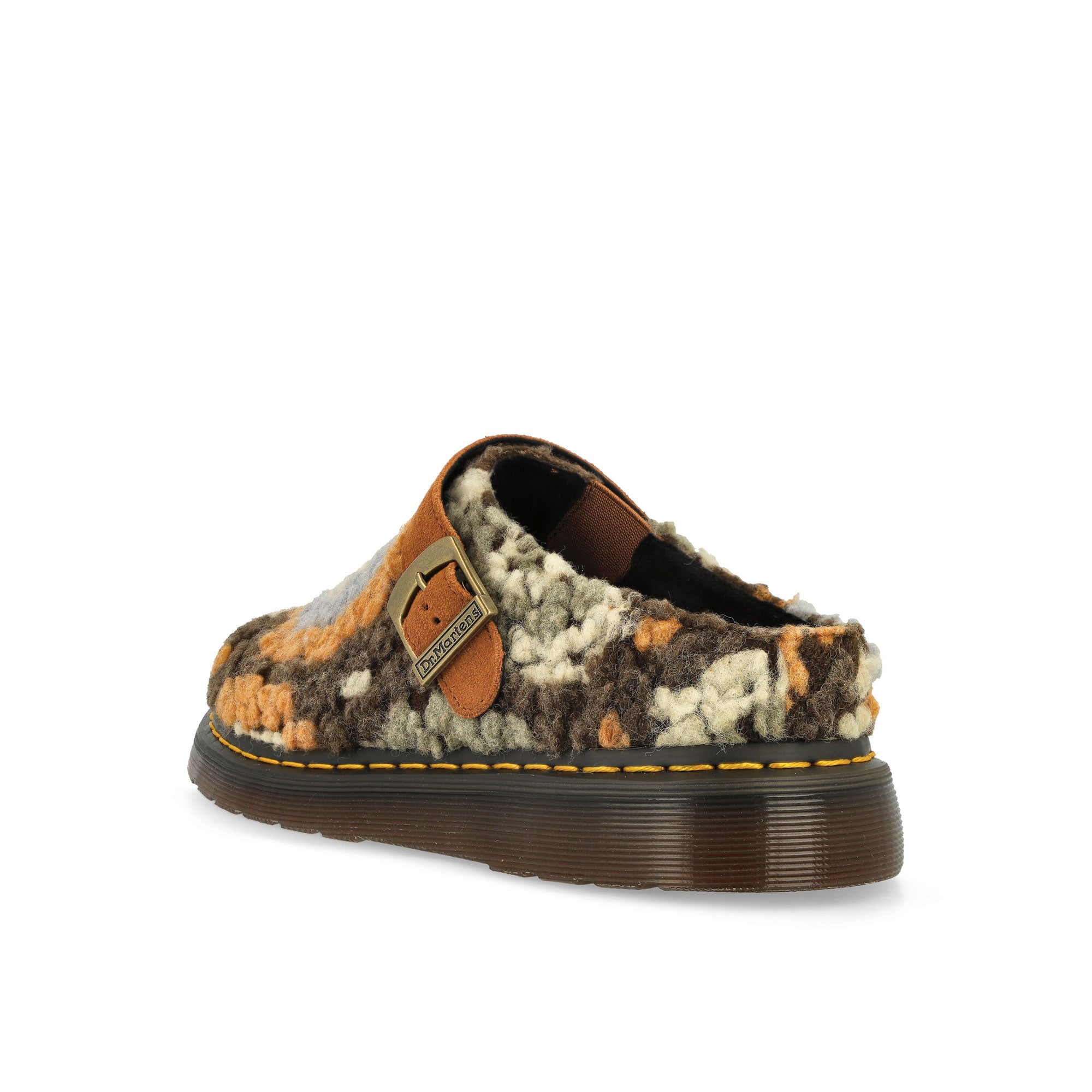 Dr. Martens Isham Mules Tan / Classic Tan Slides, Sandals & Slippers Material | Overkill