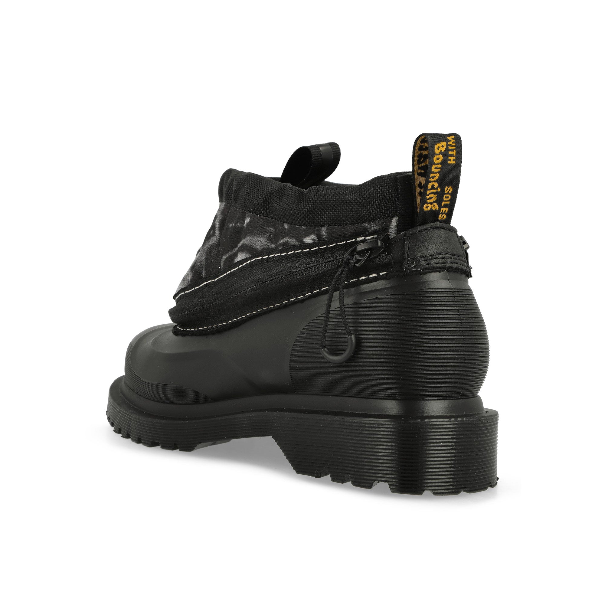 Dr. Martens 1461 Sub Shoe Black / White Mid Top Sneakers Material | Overkill