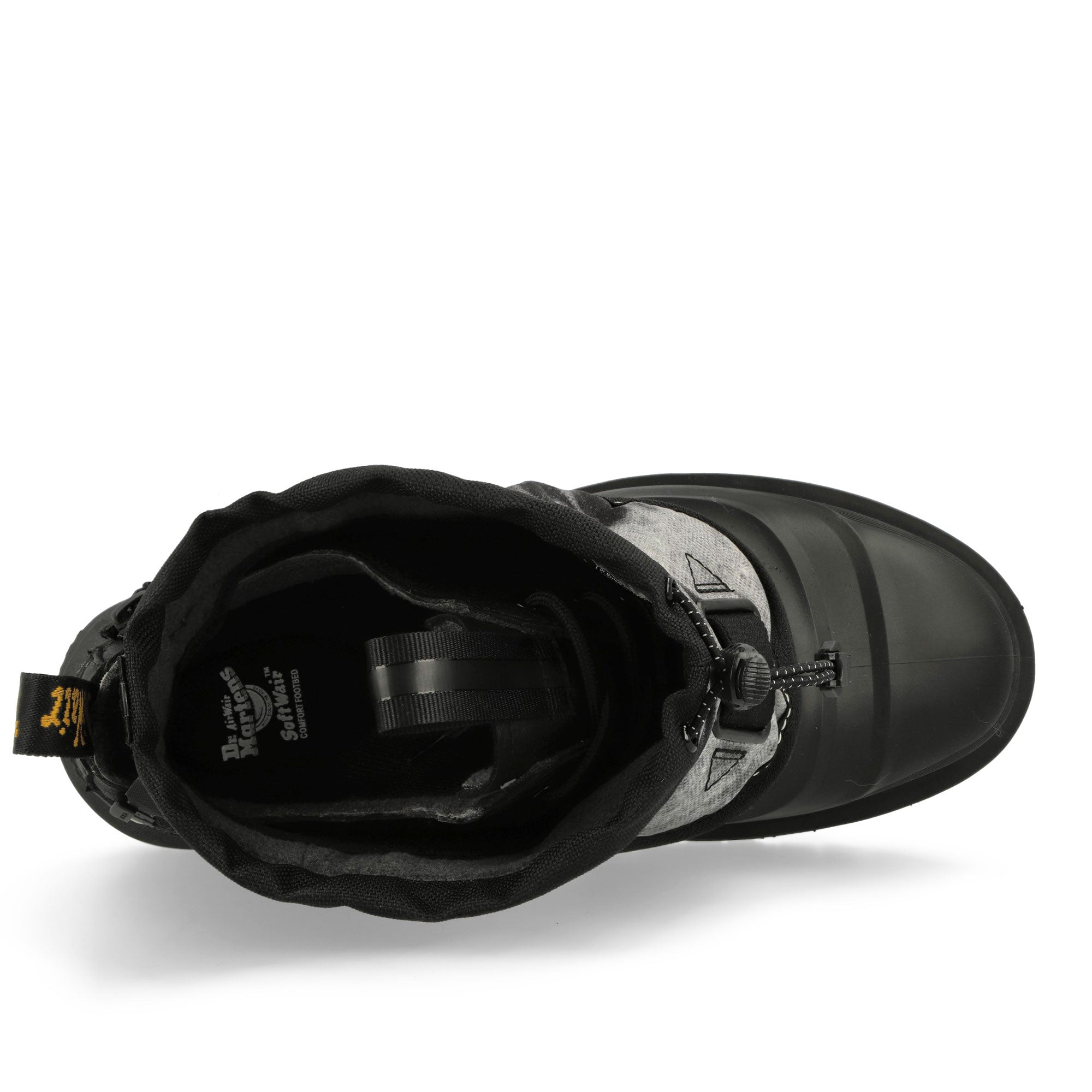 Dr. Martens 1461 Sub Shoe Black / White Mid Top Sneakers Detail View 1 | Overkill