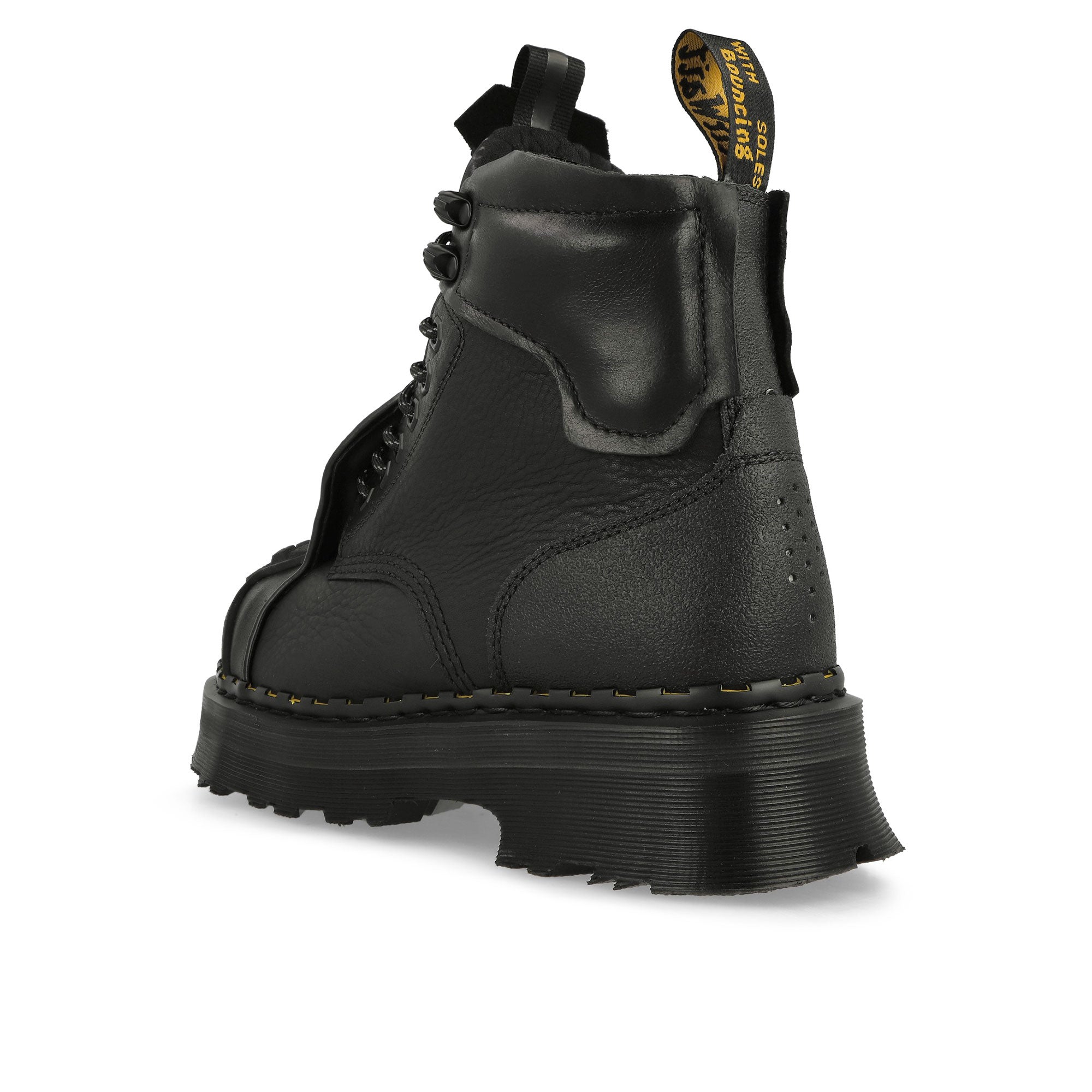 Dr. Martens 1460 Protect Black Boots Material | Overkill