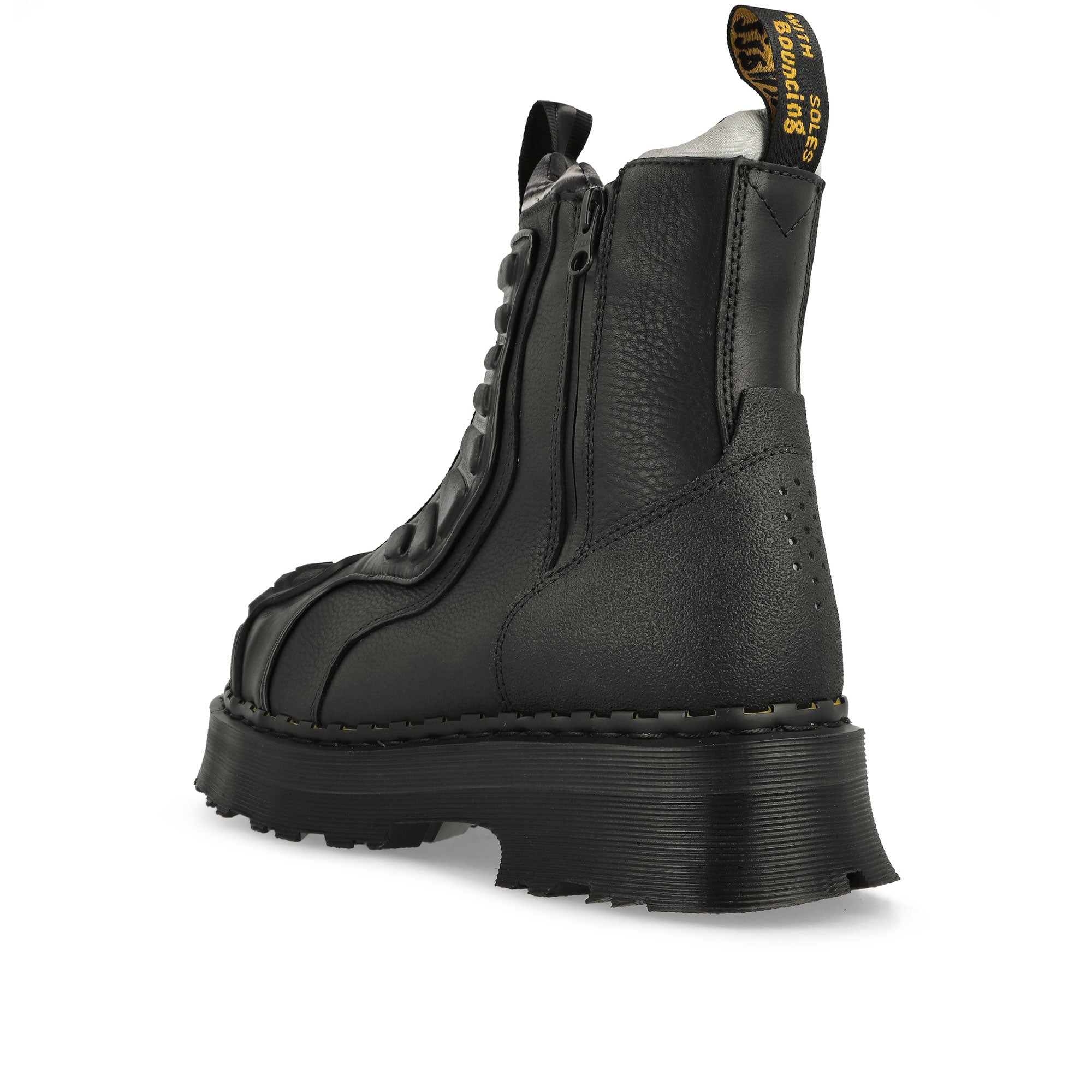 Dr. Martens 2976 Protect Black Boots Material | Overkill