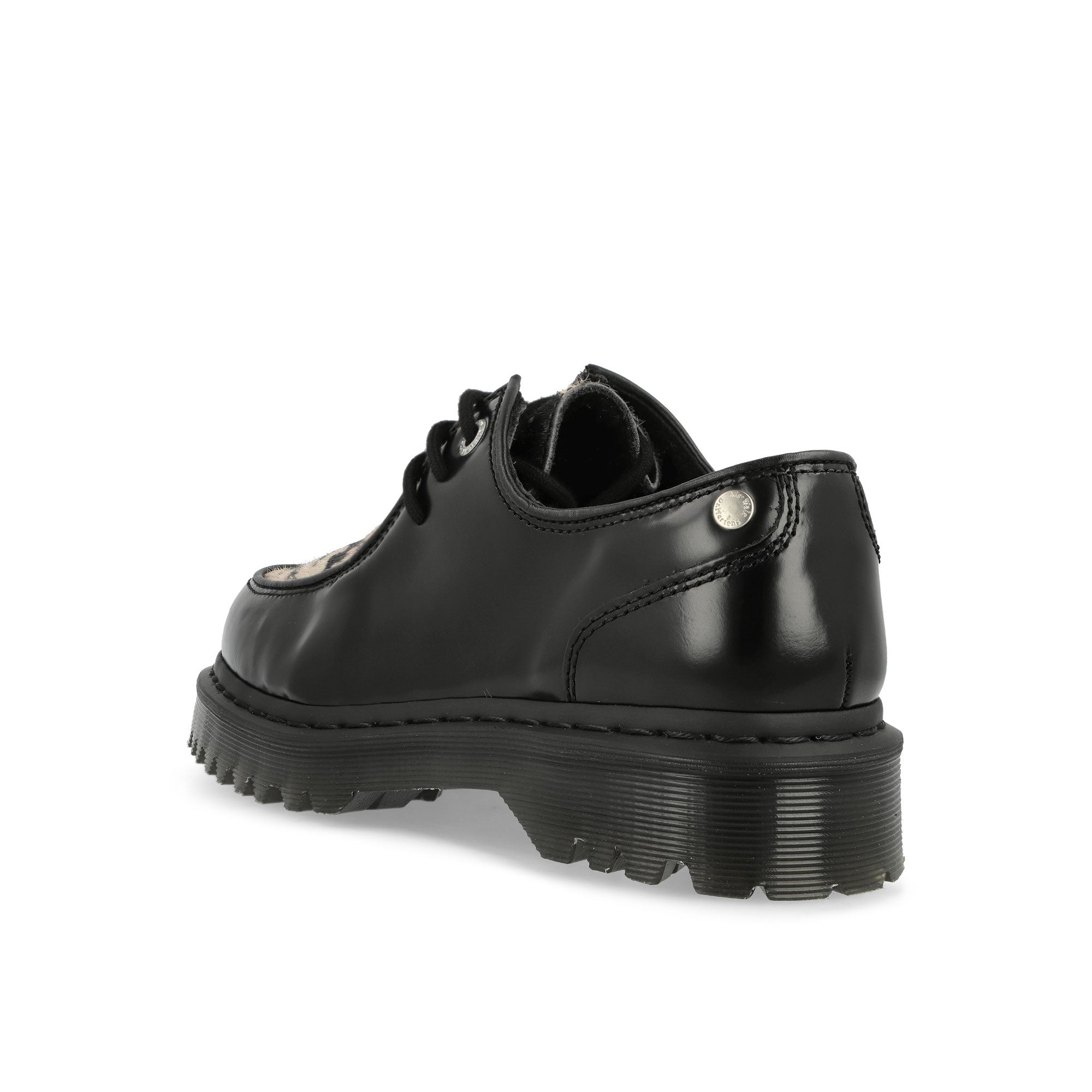 Dr. Martens Zeffir 3i Black + Beige Buttero + Hair On Loafers & Lace ups Close Up | Overkill