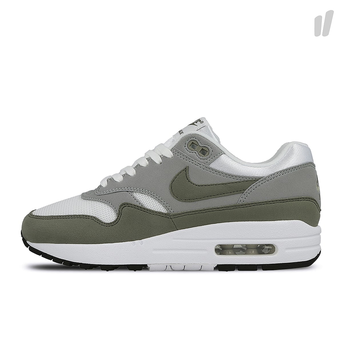 Nike wmns air max 1 White-Dark Stucco - Light Pumice Low Top Sneakers 319986 105 | Overkill
