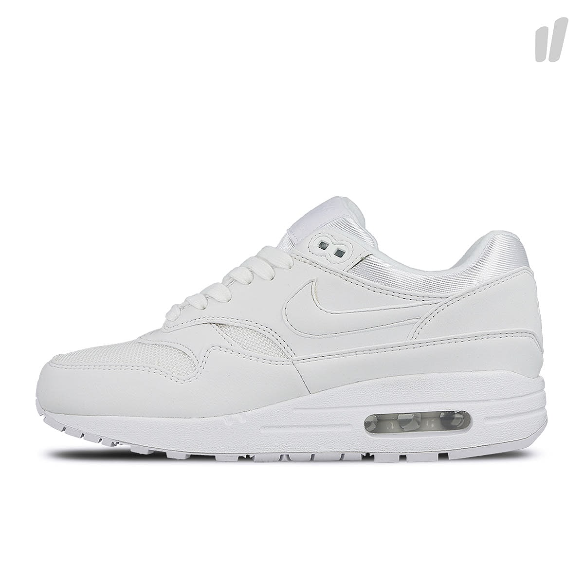 Nike wmns air max 1 White-White - Pure Platinum Low Top Sneakers 319986 108 | Overkill