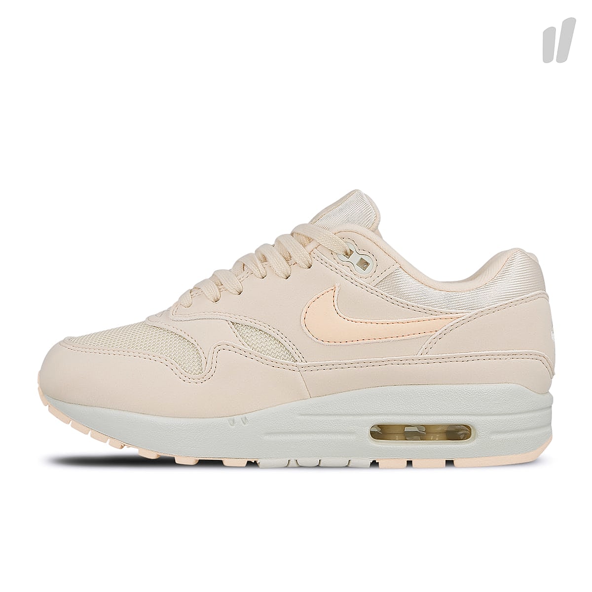 Nike wmns air max 1 Guava Ice-Crimson Tint - Sail - Summit White Low Top Sneakers 319986 802 | Overkill