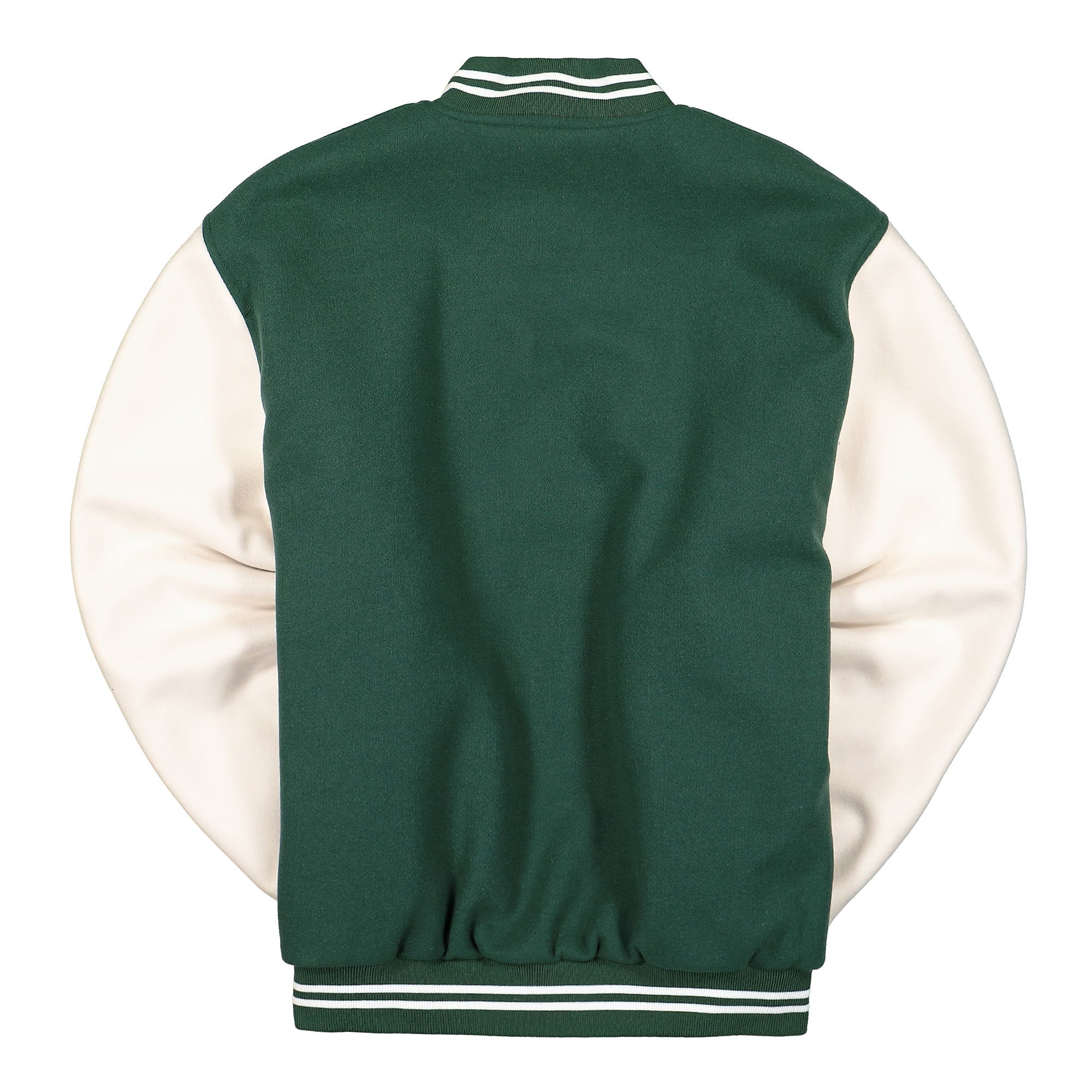 Bel-Air Athletics BAA 5000% Varsity Jacket Chalk White / Ivy Bomber & Varsity Jackets Material | Overkill