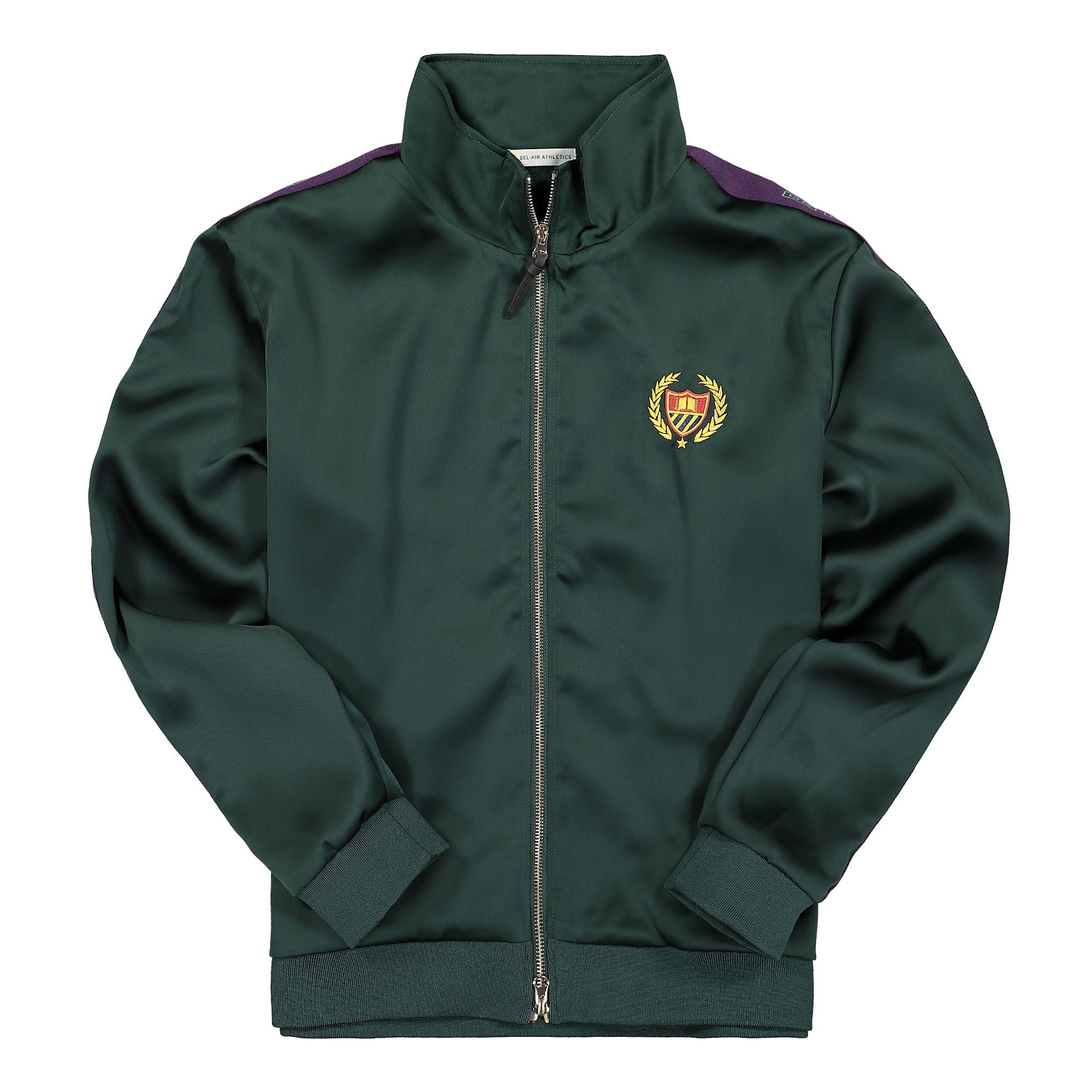 Bel-Air Athletics Track Jacket Ivy / Court Purple Track Jackets 31BELH100 | Overkill