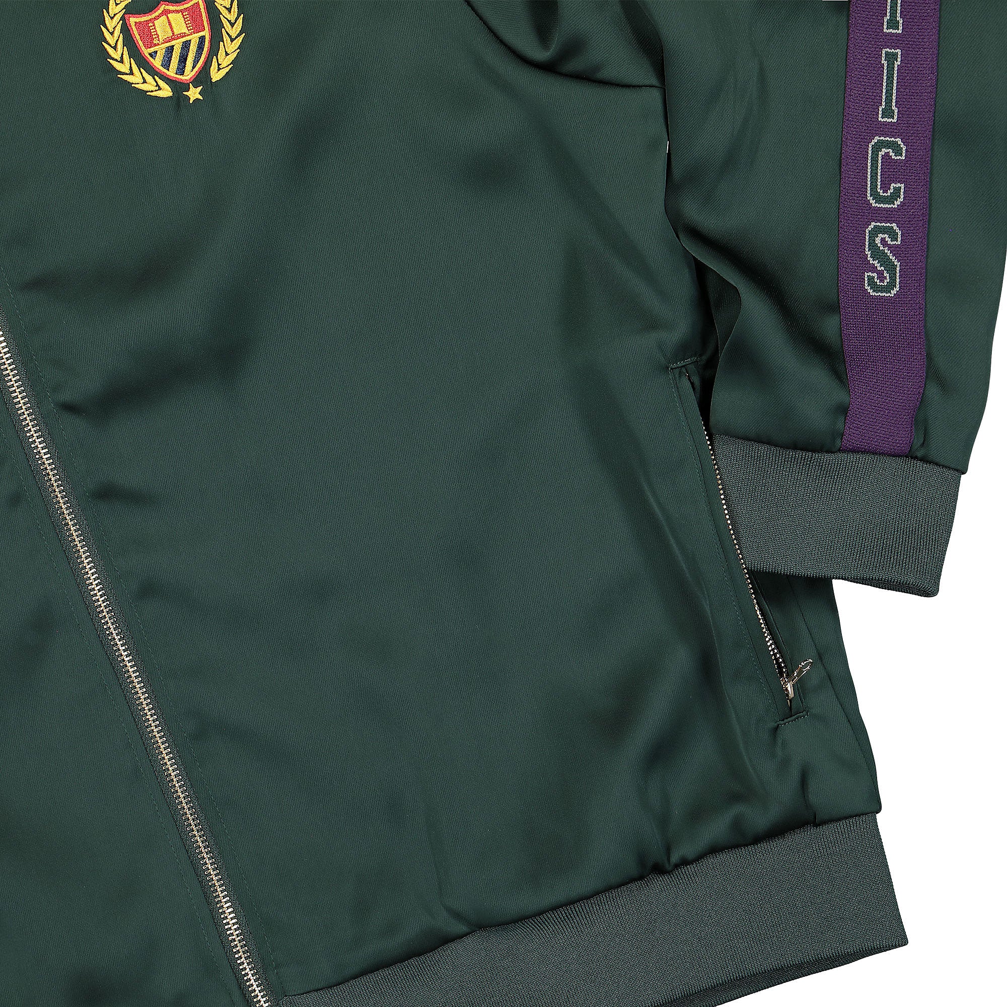 Bel-Air Athletics Track Jacket Ivy / Court Purple Track Jackets Detailfoto | Overkill