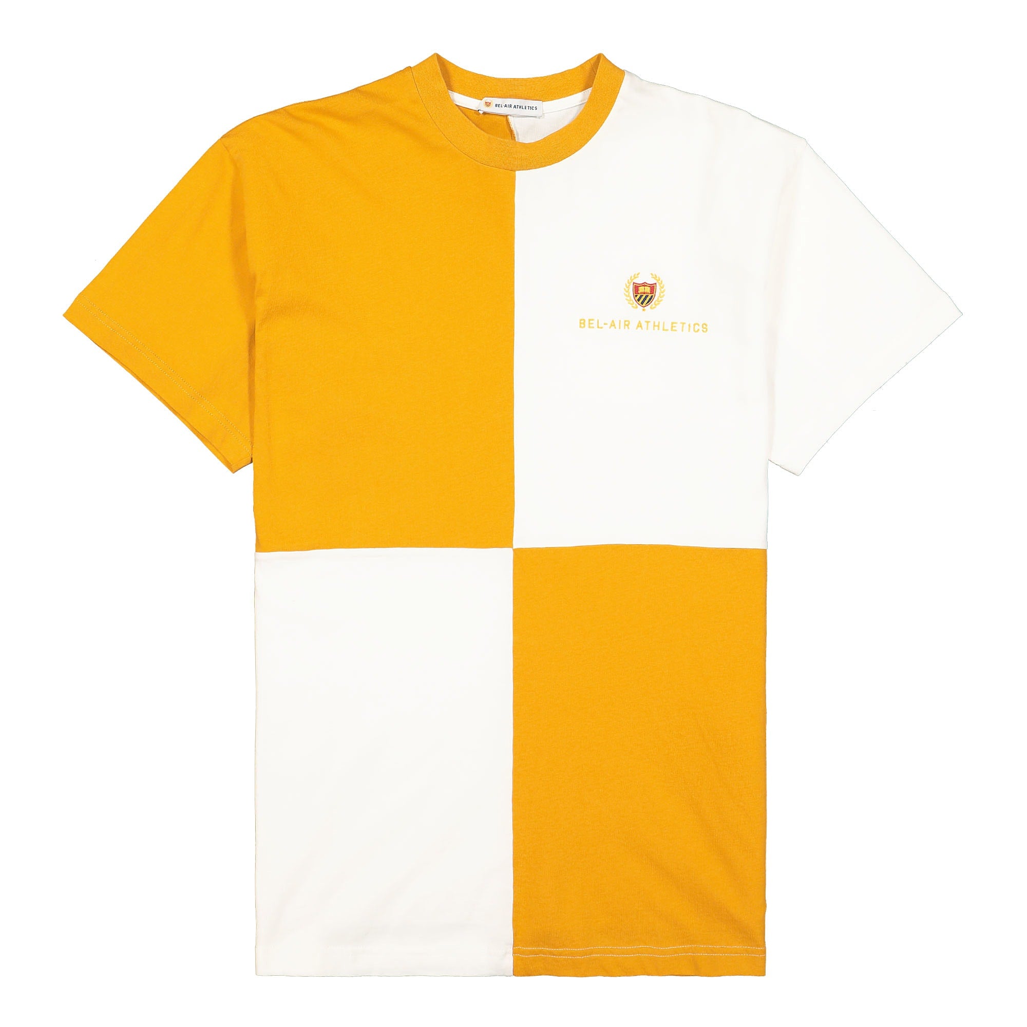 Bel-Air Athletics Academy Blocked T-Shirt Lion / Notebook White T-Shirts 31BELM102 | Overkill