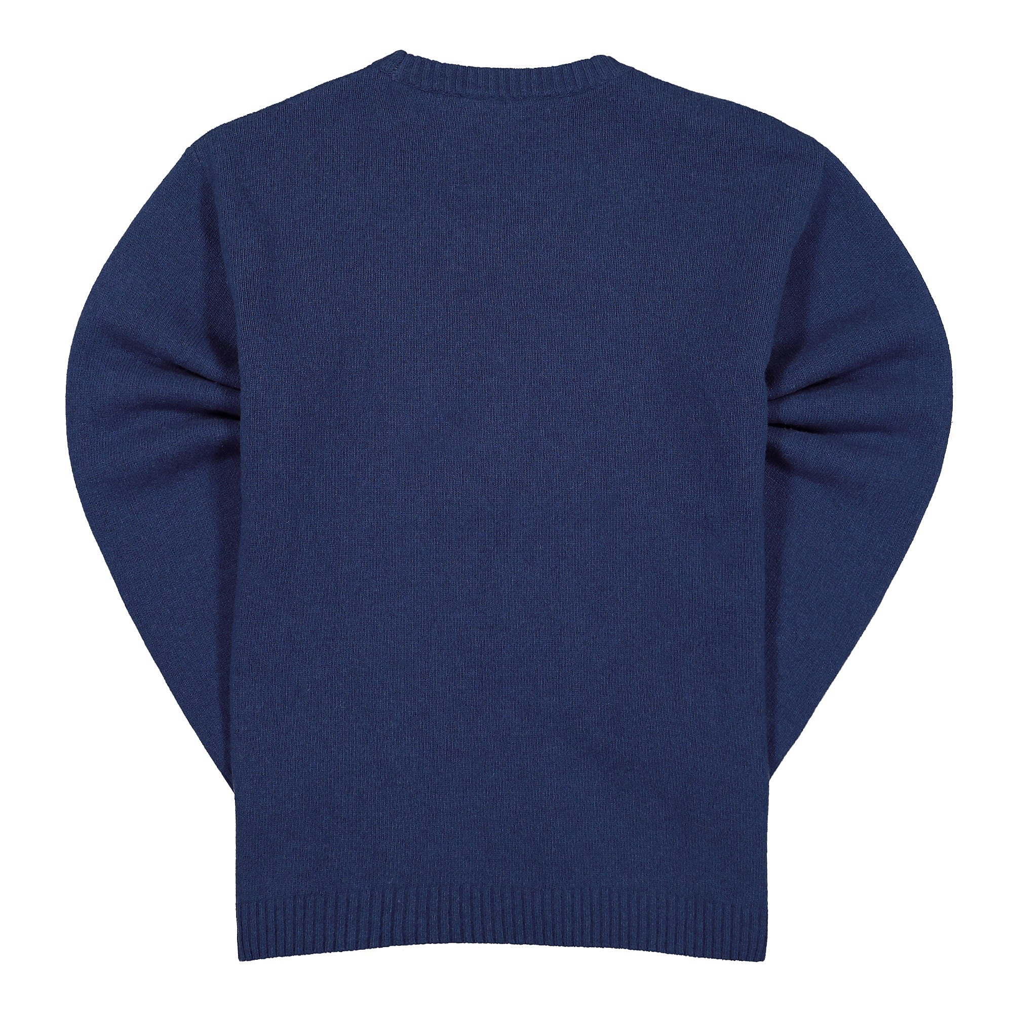 Bel-Air Athletics Academy Knit Embroidered Knit Sweater Bel Air Blue Sweatshirts Material | Overkill