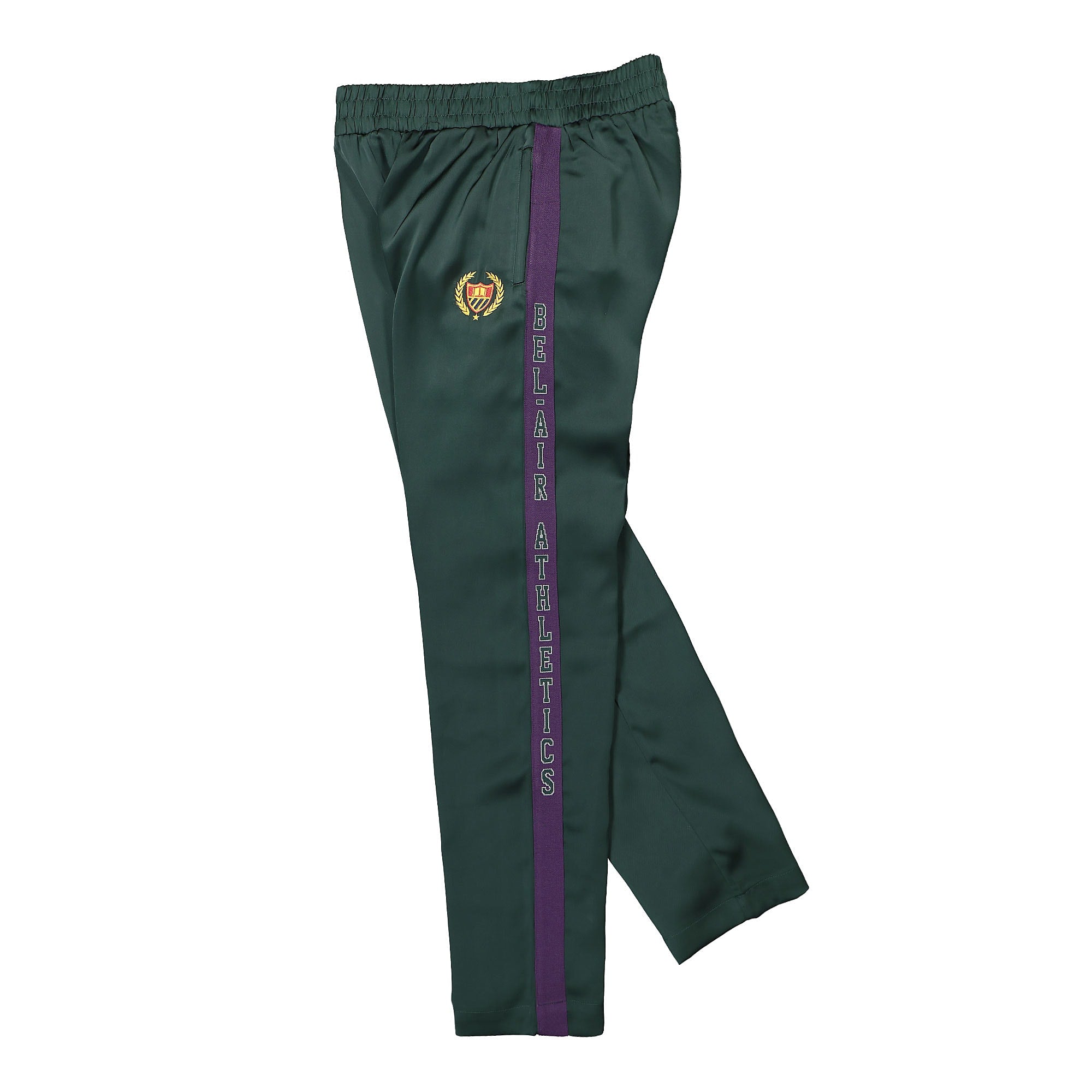 Bel-Air Athletics Academy Crest Track Pant Ivy Sweat & Track Pants Close-up | Overkill