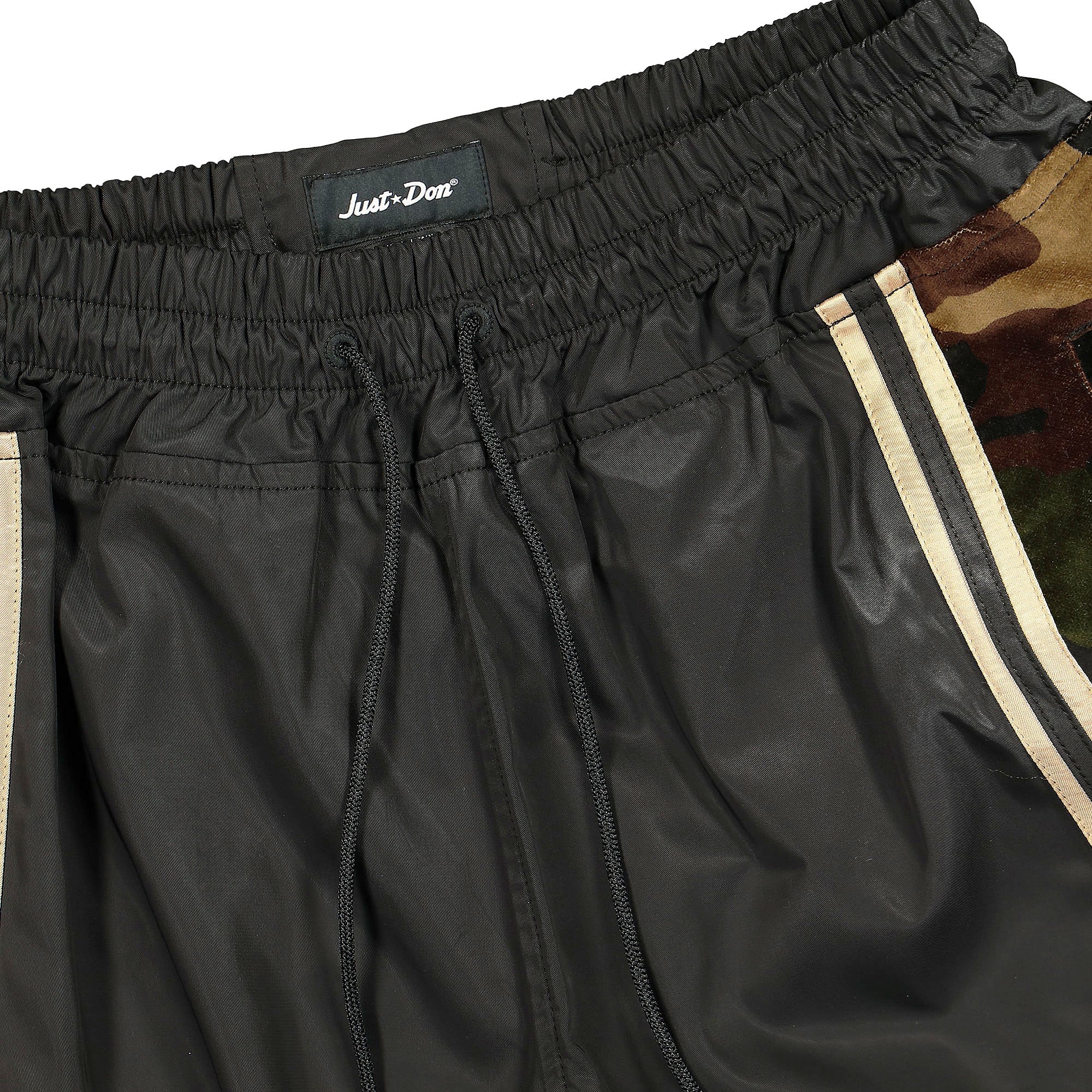 Just Don Memory Taffetas Short Black / Camouflage Shorts Detailfoto | Overkill