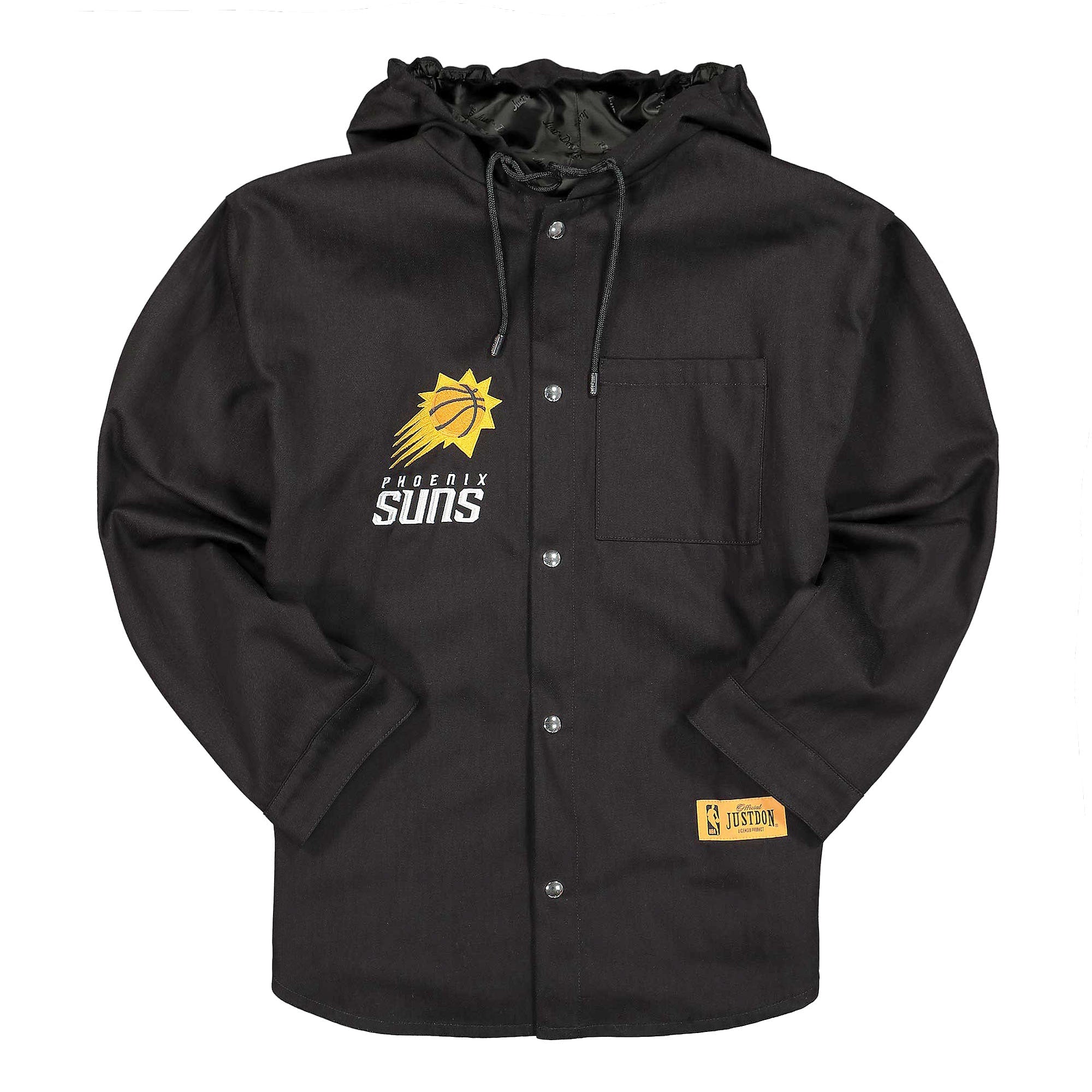 Just Don Cotton Twill Jacket Black Parkas 31JUSH02C 218535 99 | Overkill