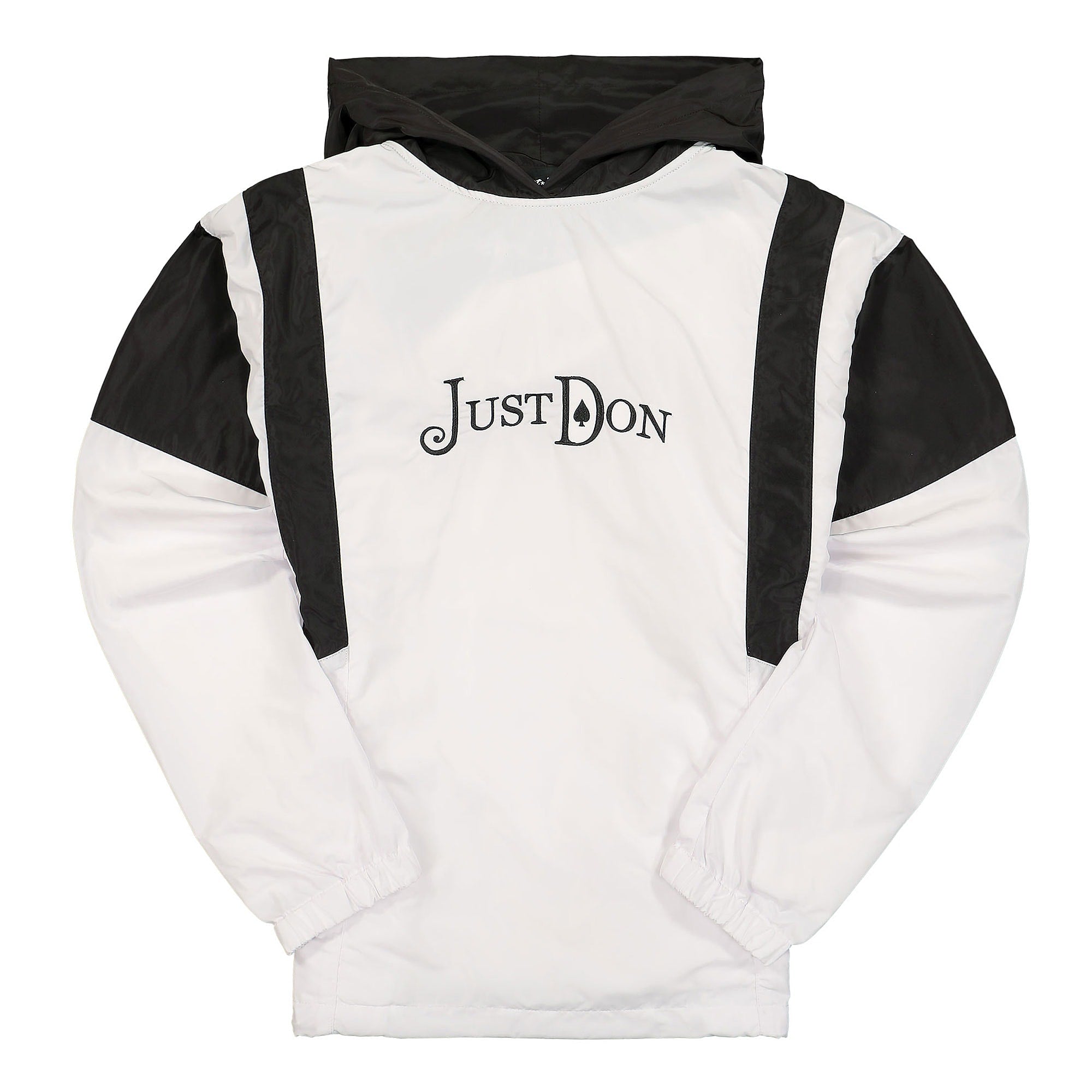 Just Don Memory Taffetas Hoodie White / Black Hoodies 31JUSH10X 218508 2 | Overkill