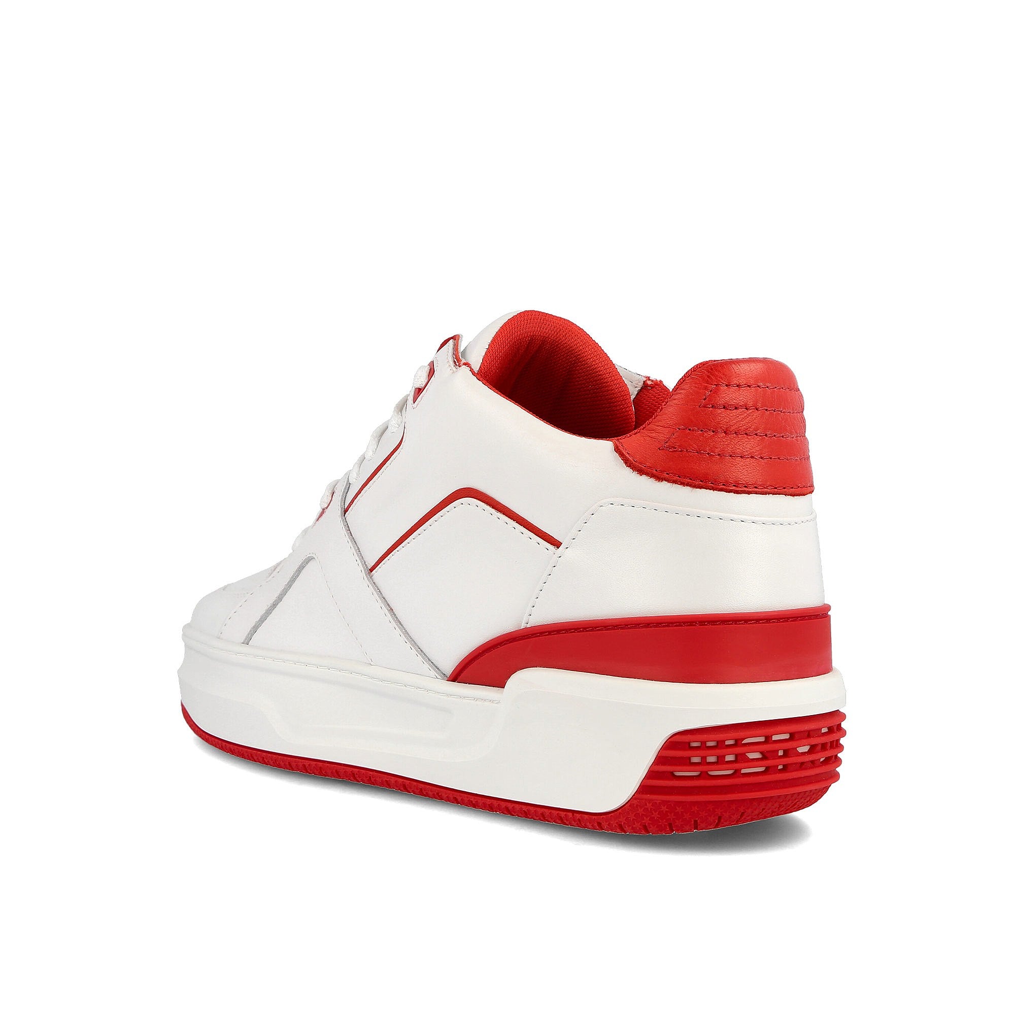 Just Don courtside lo White-Red Sneakers Material | Overkill