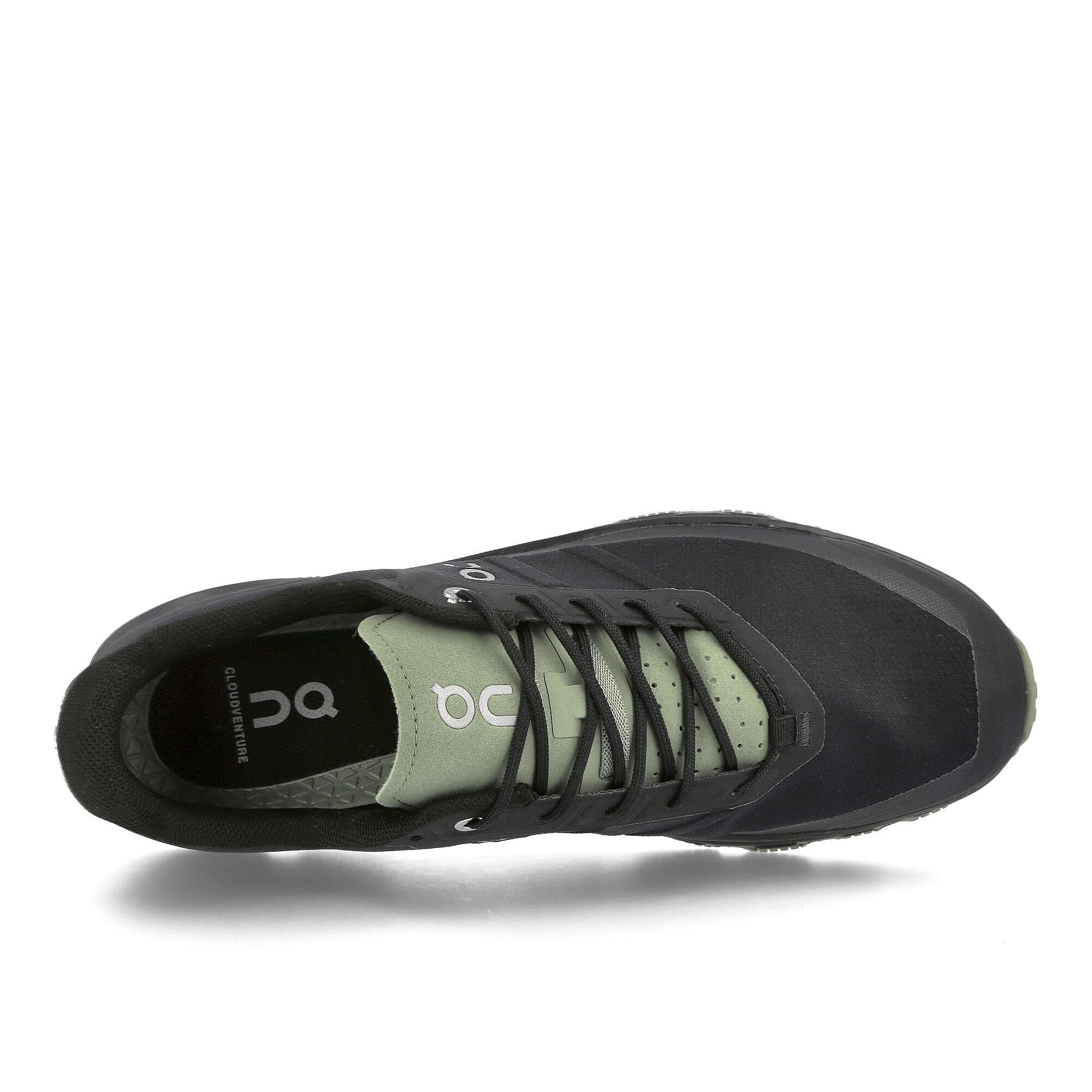 On cloudventure Black / Reseda Sneakers Detailfoto | Overkill