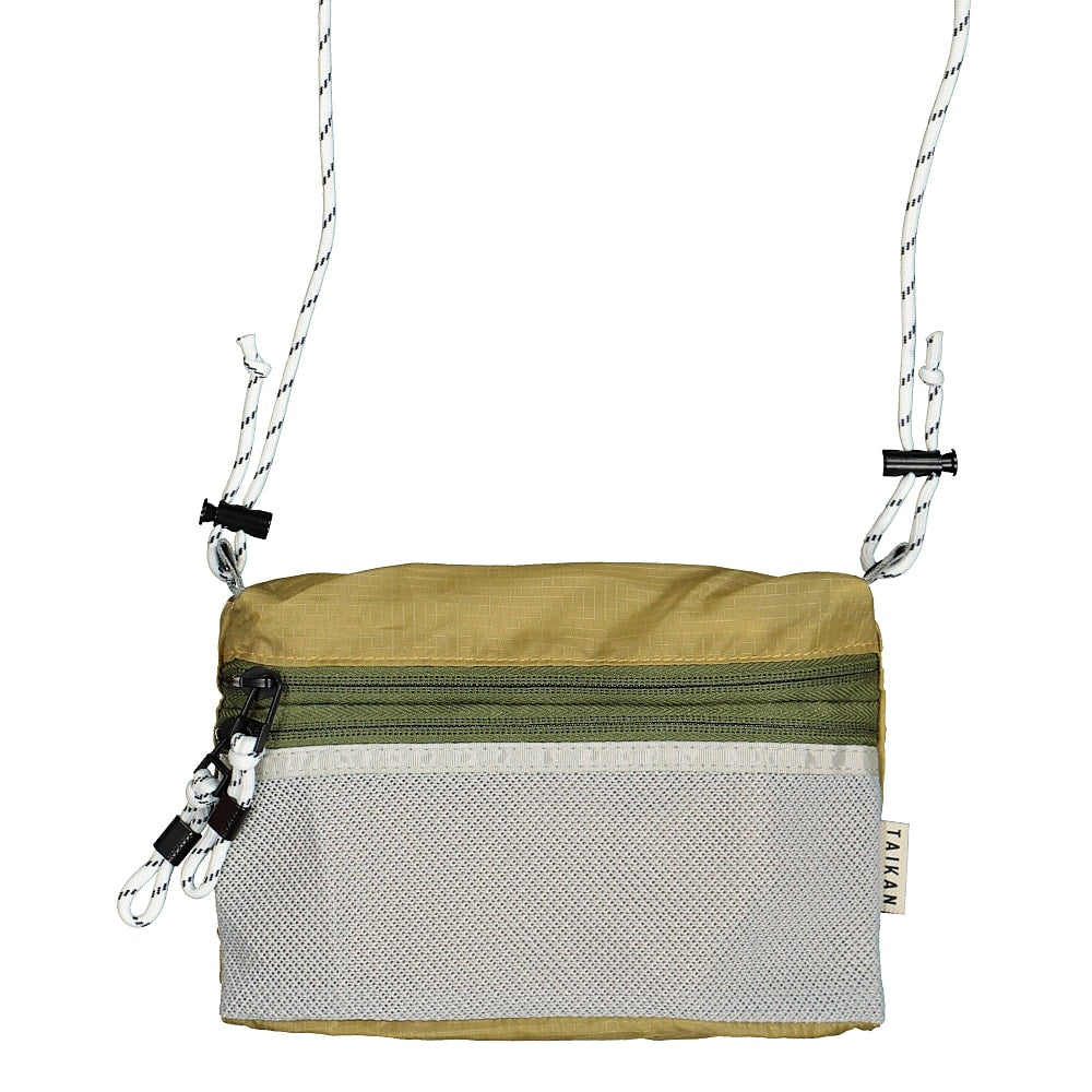 Taikan Everything Sacoche Small Wicker / Pistachio / Patio Shoulder & Cross Body Bags 320.0003 | Overkill