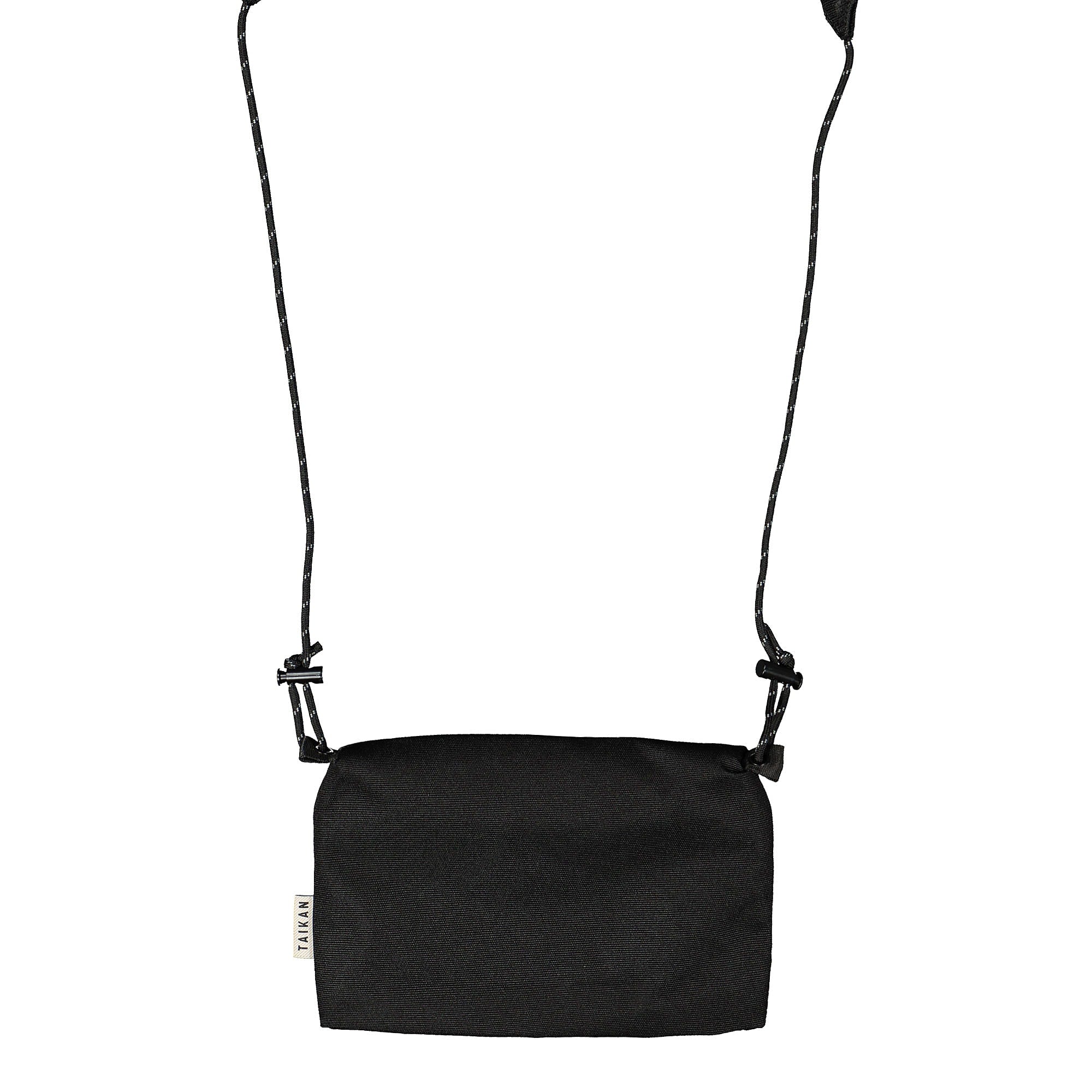 Taikan Everything Sacoche Small Black Shoulder & Cross Body Bags Close-up | Overkill