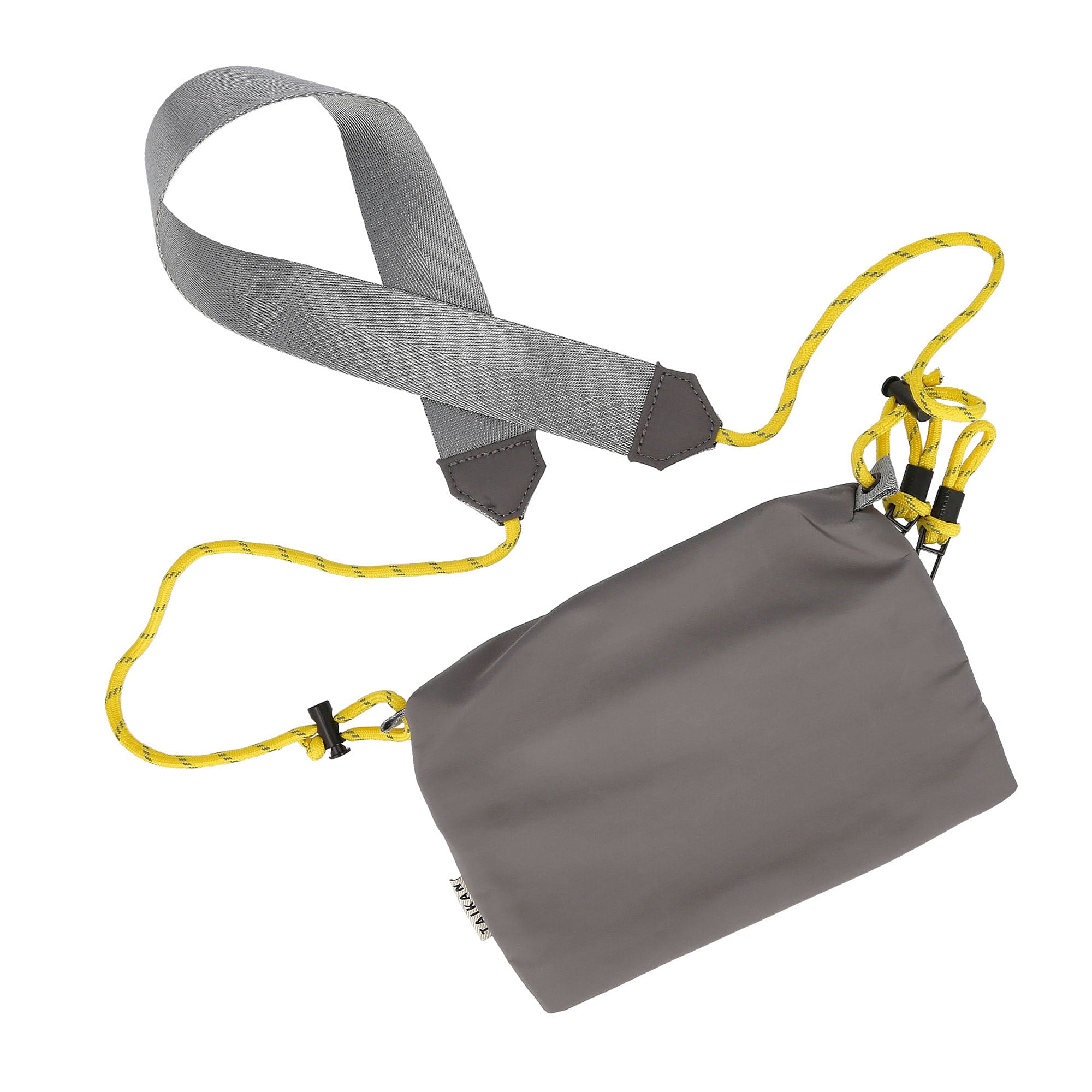 Taikan Everything Sacoche Small Grey Shoulder & Cross Body Bags Close-up | Overkill
