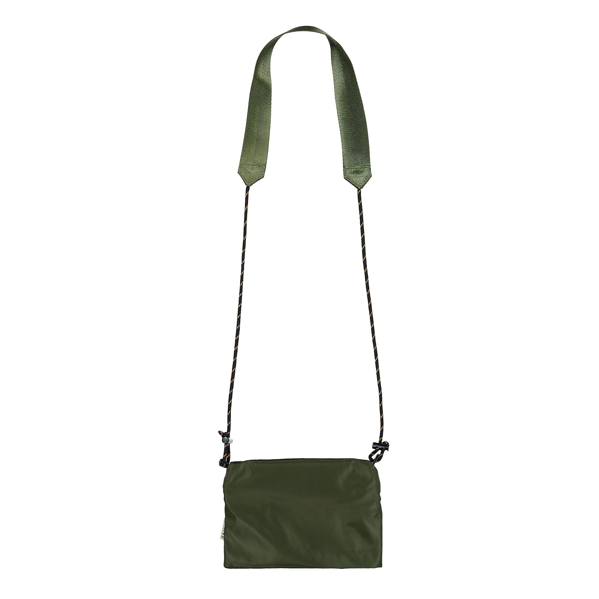 Taikan Everything Sacoche Small Olive Shoulder & Cross Body Bags Close-up | Overkill