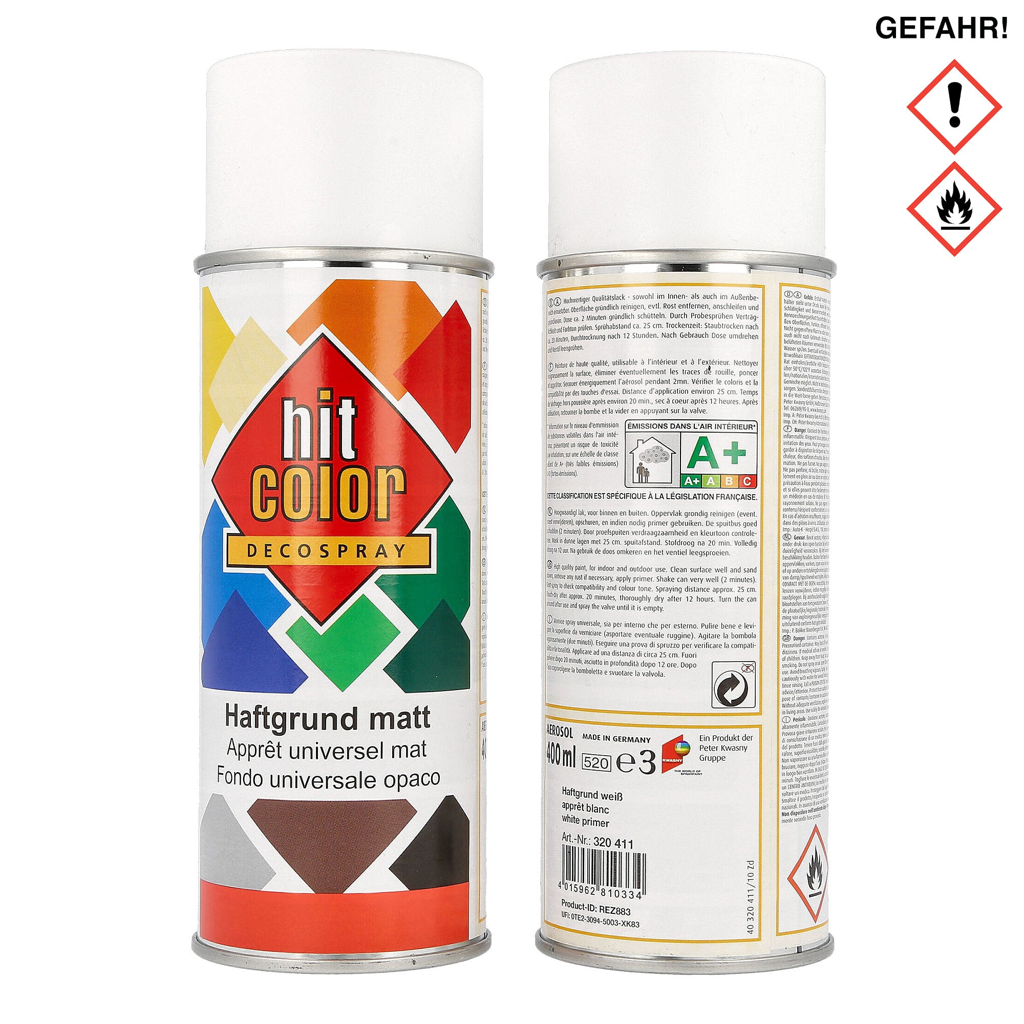 Hitcolor Haftgrund Grundierung 400 ml Cans 320410 | Overkill