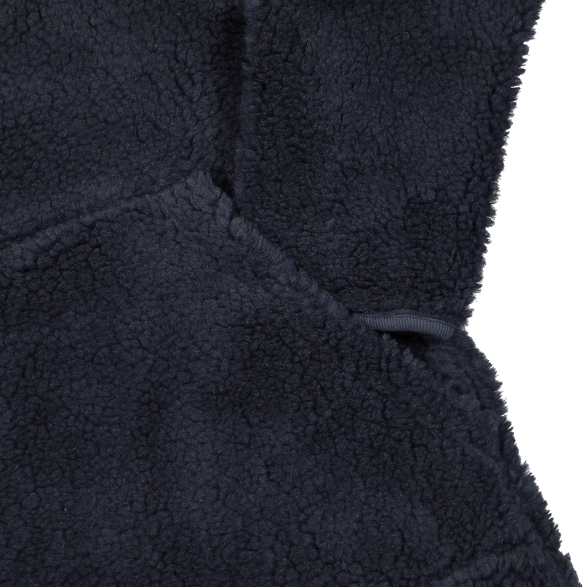 Edmmond Studios Fleece Pullover Plain Navy Sweatshirts Detailfoto | Overkill