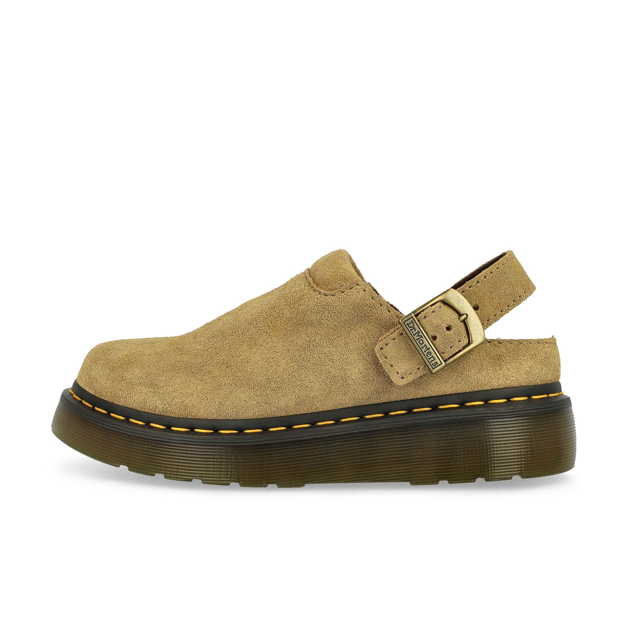 Dr. Martens Laketen Mules Savannah Tan Bronx Suede Slides, Sandals & Slippers 32144439 | Overkill