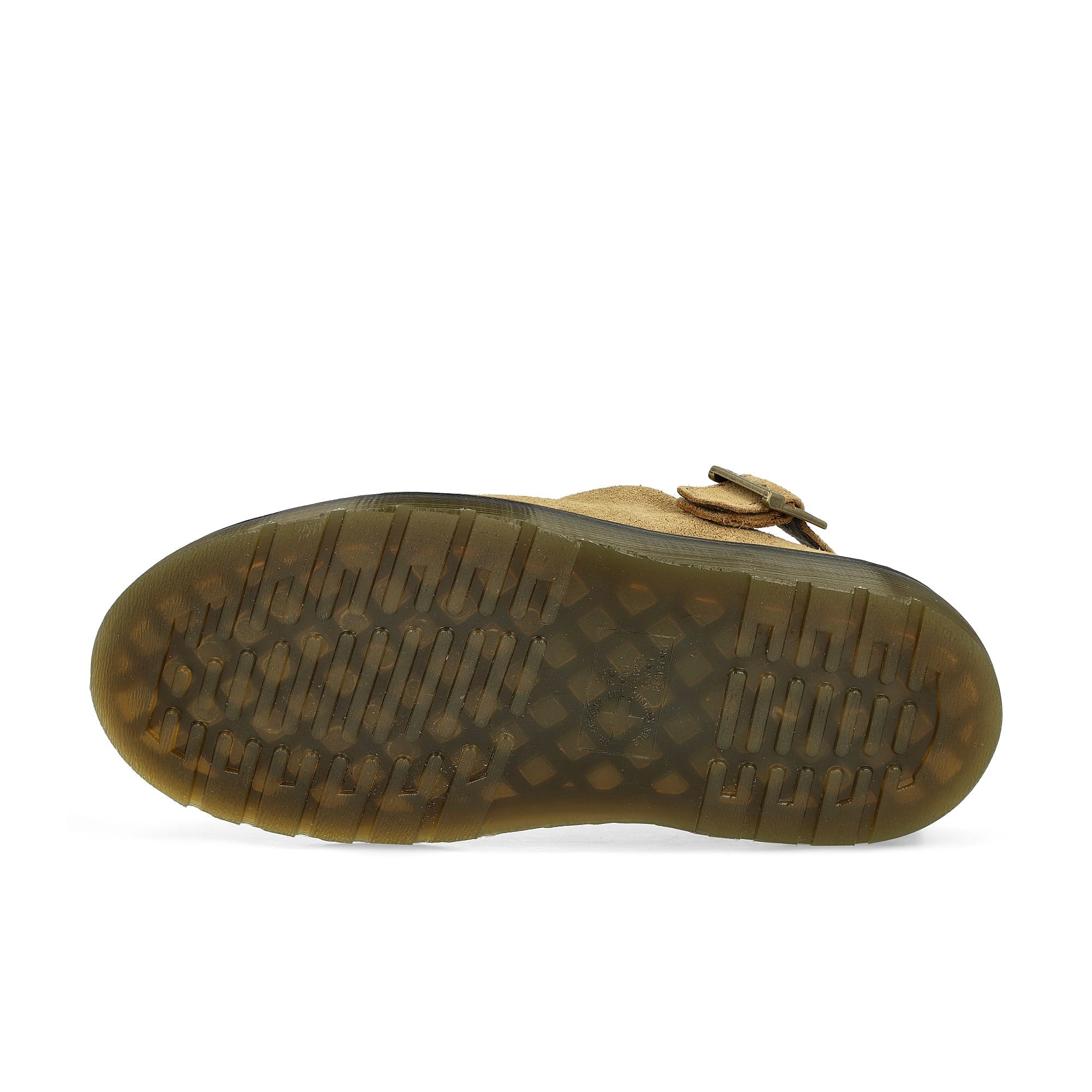 Dr. Martens Laketen Mules Savannah Tan Bronx Suede Slides, Sandals & Slippers Detail View 2 | Overkill