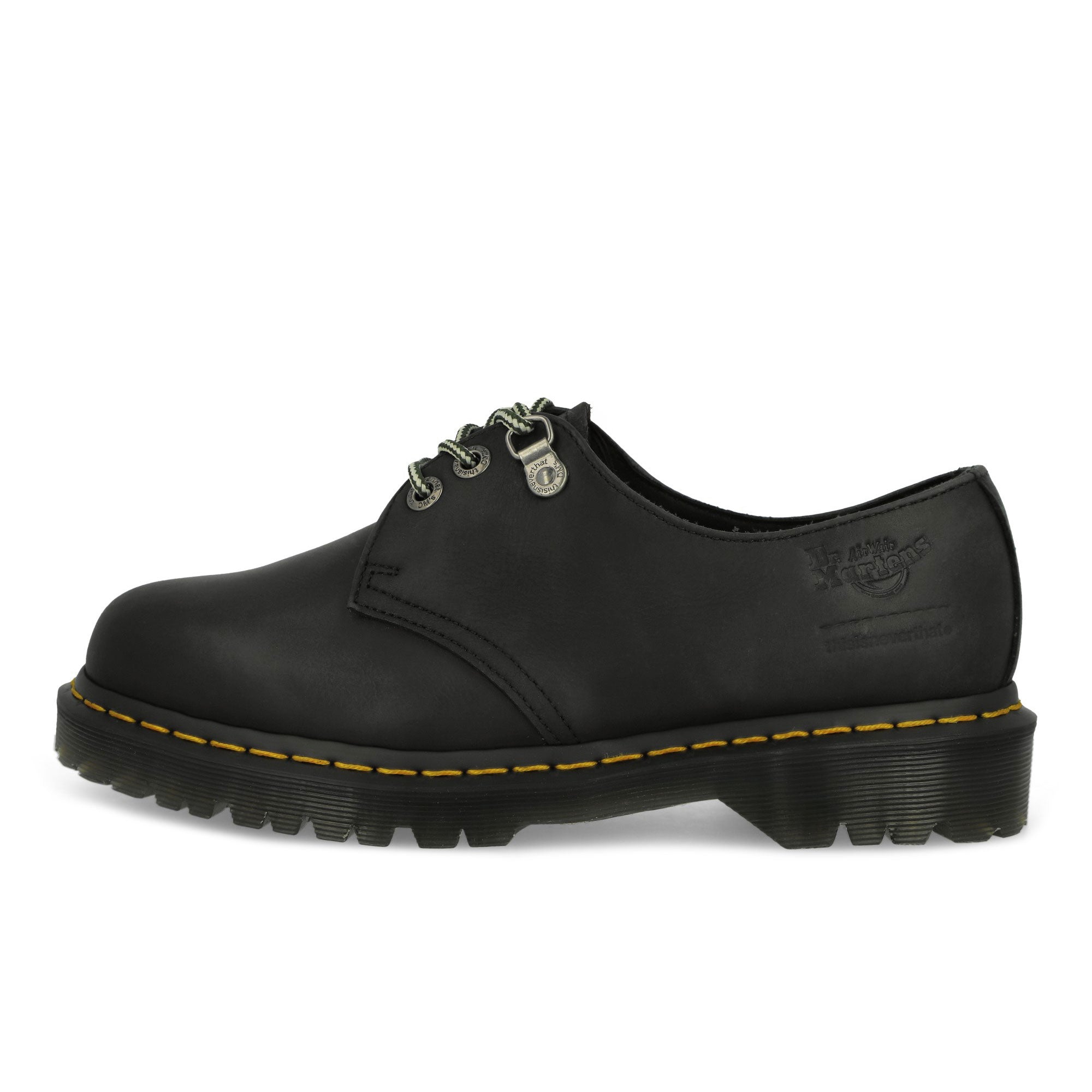 Dr. Martens 1461 Black Wyoming Black Loafers & Lace ups 32182001 | Overkill