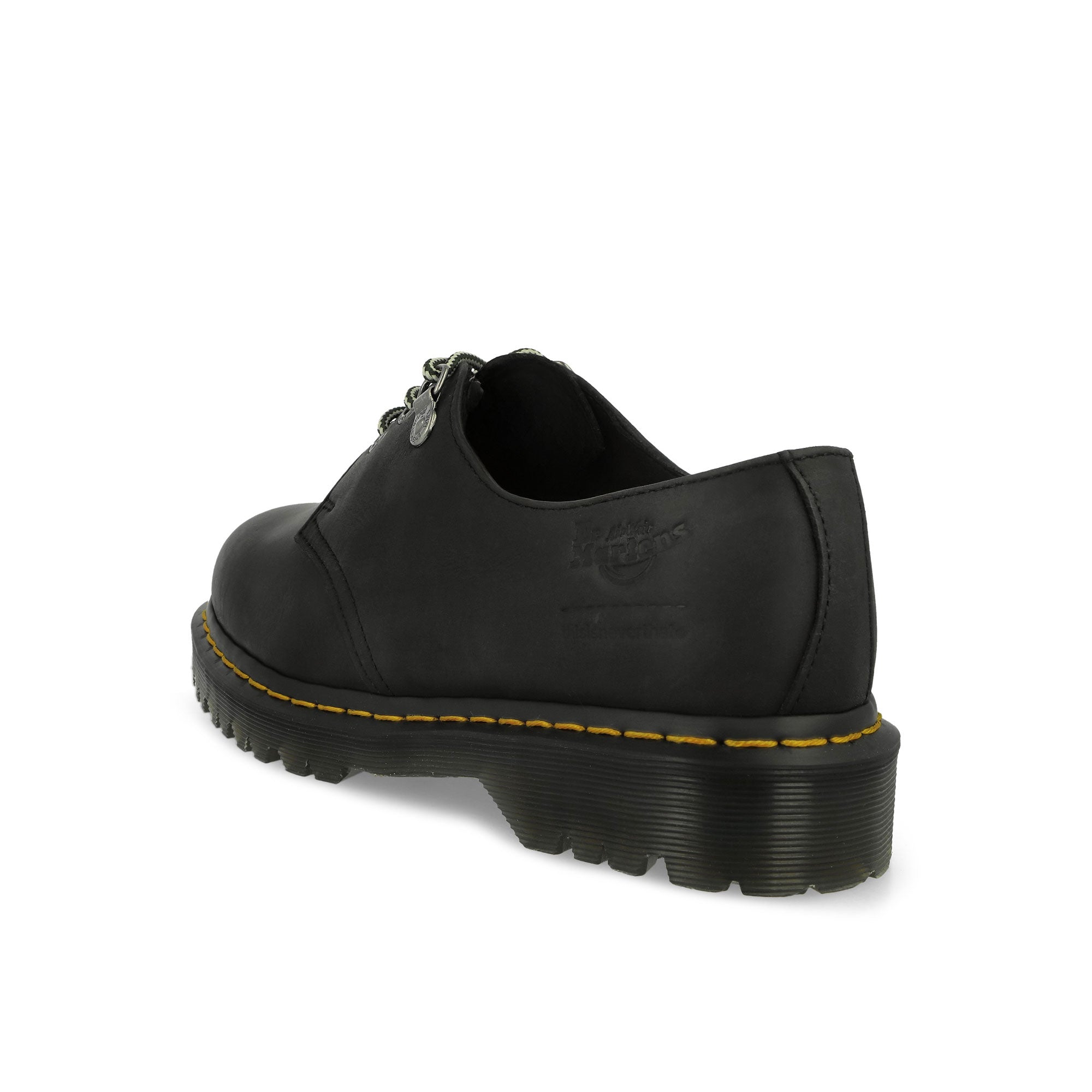 Dr. Martens 1461 Black Wyoming Black Loafers & Lace ups Material | Overkill