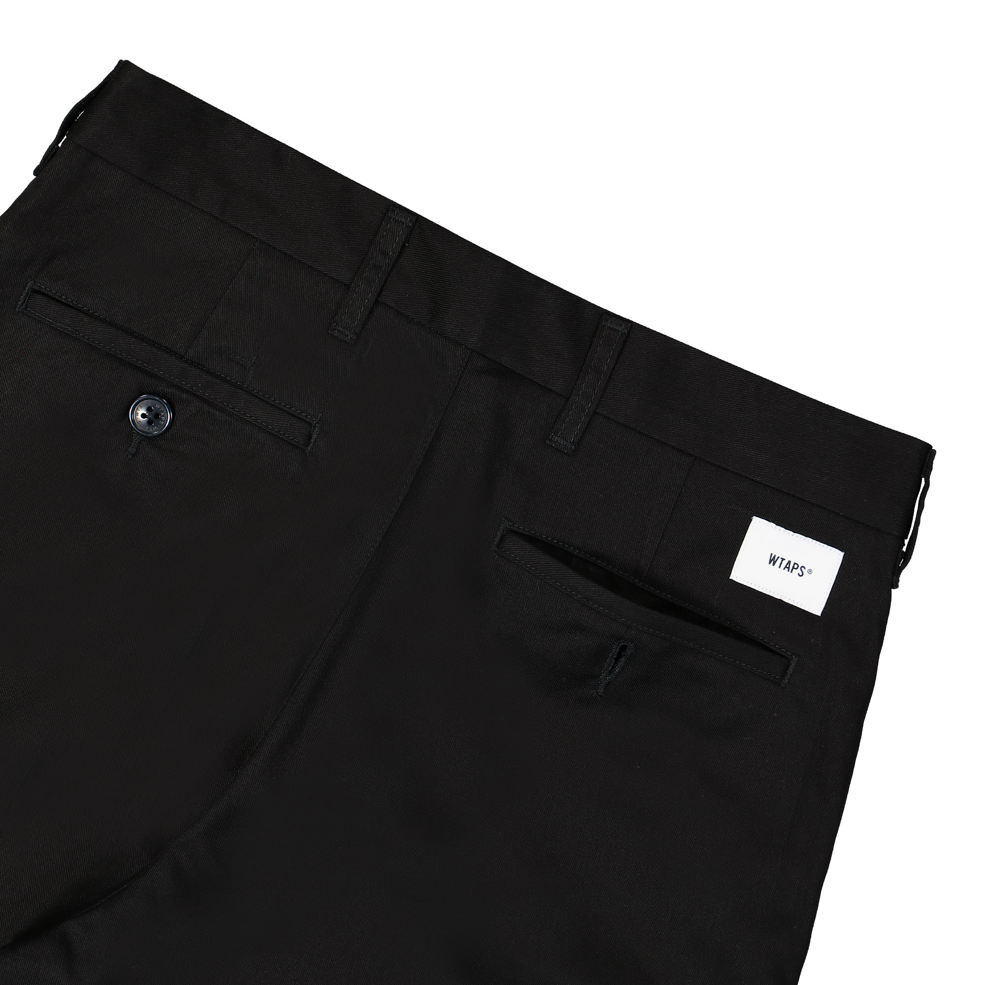 WTAPS WRKT2001 Trousers Black Casual Pants Detail view 1 | Overkill