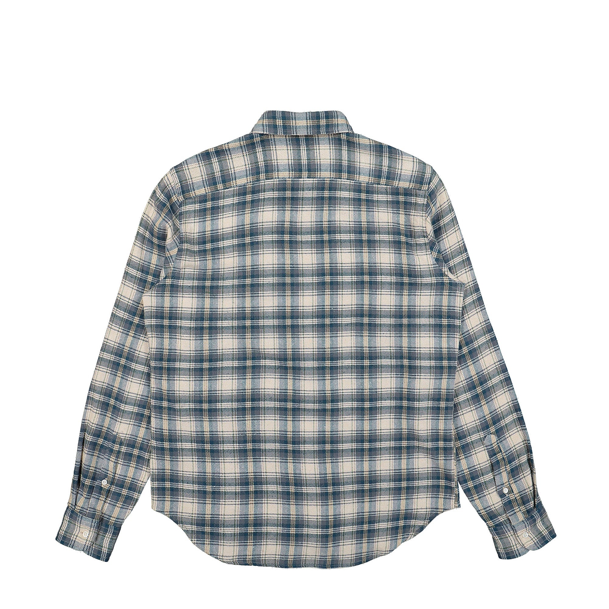 Edmmond Studios Bai Shirt Plain Blue Shirts Material | Overkill