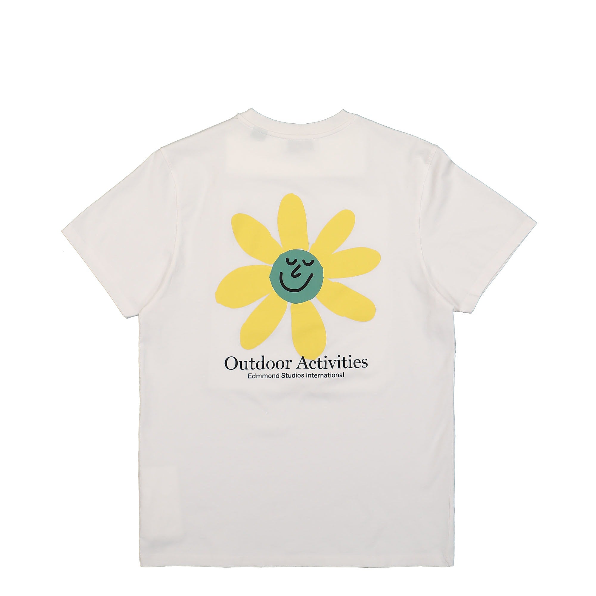 Edmmond Studios Rise T-Shirt Plain White T-Shirts Close-up | Overkill