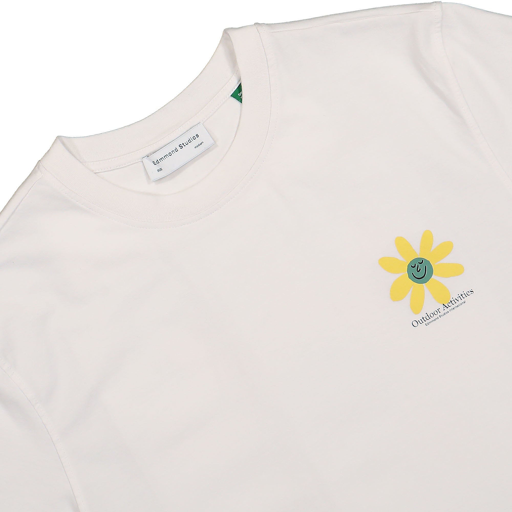 Edmmond Studios Rise T-Shirt Plain White T-Shirts Material | Overkill