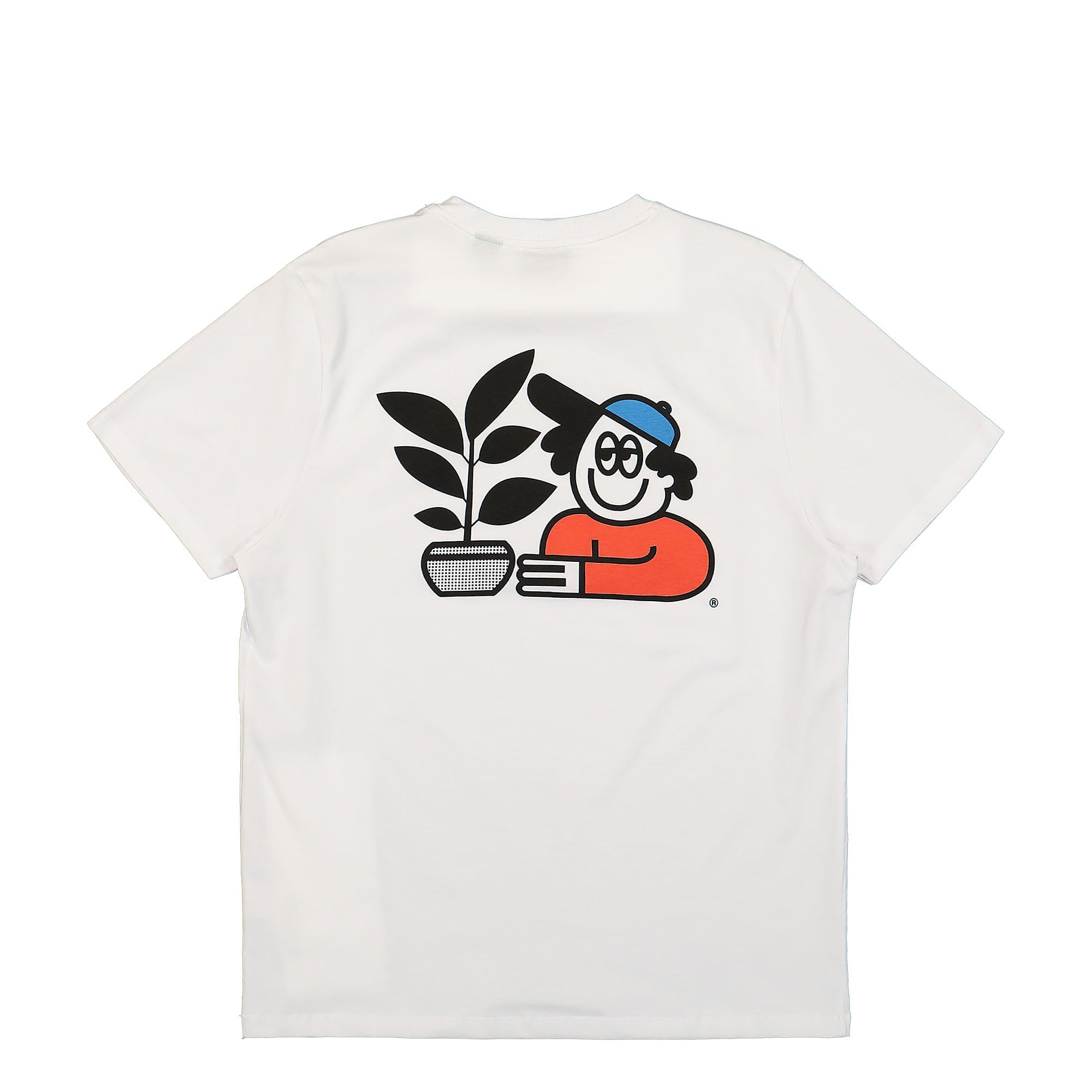 Edmmond Studios Growth T-Shirt Plain White T-Shirts Close-up | Overkill