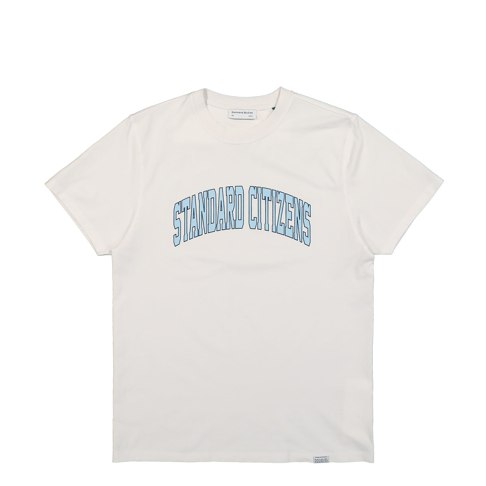 Edmmond Studios Standard T-Shirt Plain White T-Shirts 322-30-29000 | Overkill