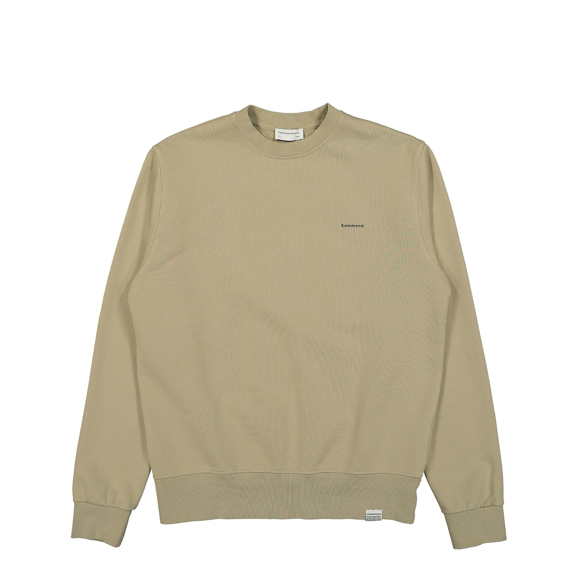 Edmmond Studios Little Italy Sweatshirt Plain Tan Sweatshirts 322-40-06060 | Overkill