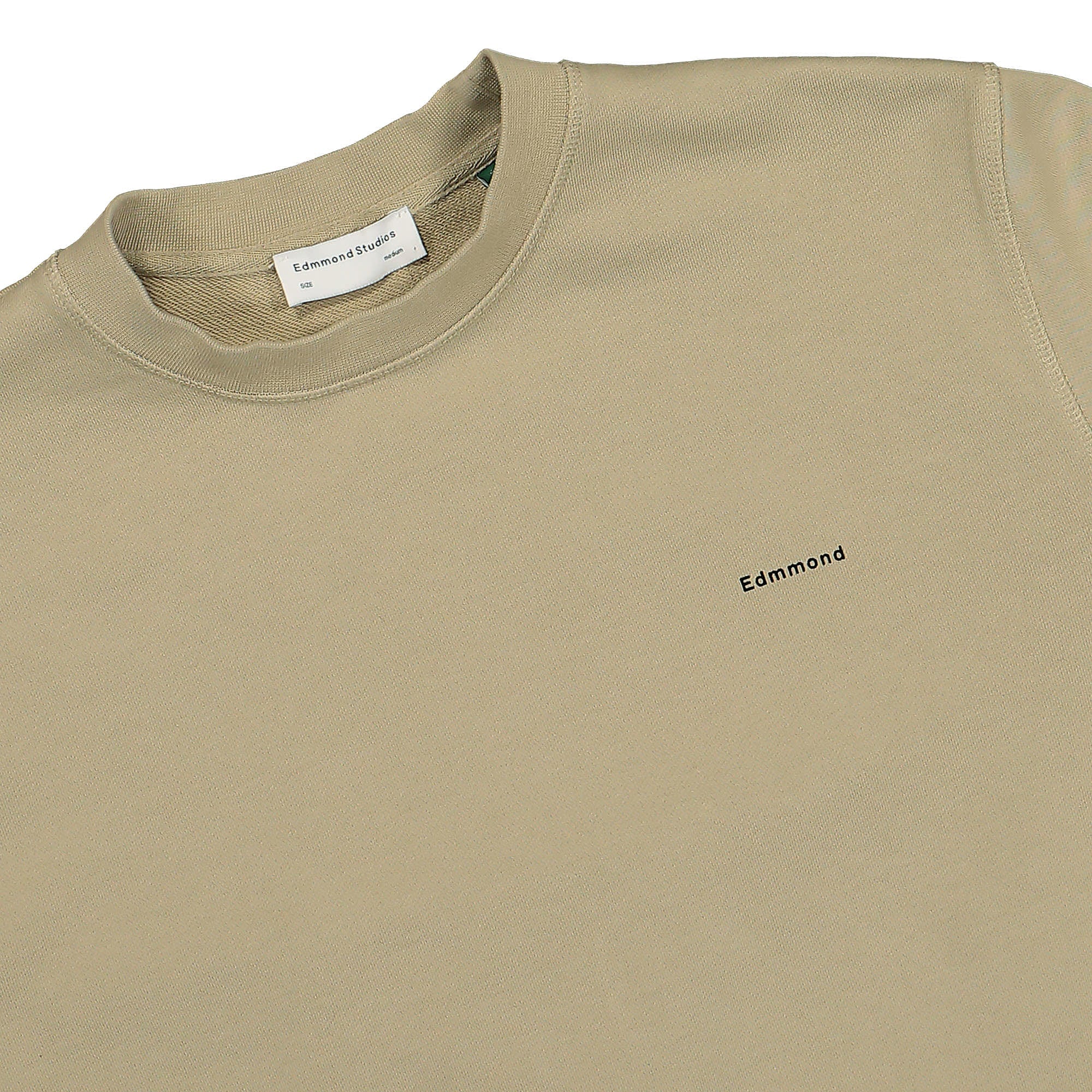 Edmmond Studios Little Italy Sweatshirt Plain Tan Sweatshirts Material | Overkill