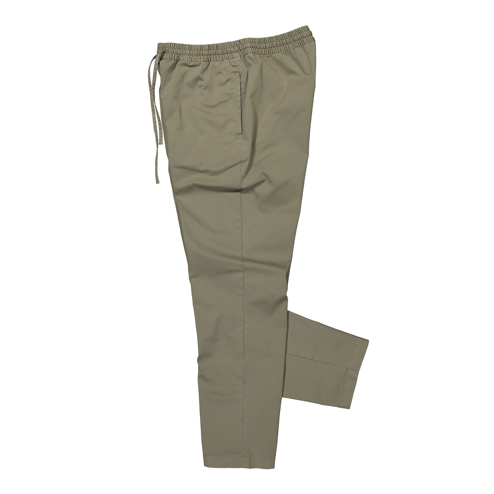 Edmmond Studios Marvin Pants Plain Olive Casual Pants Close-up | Overkill