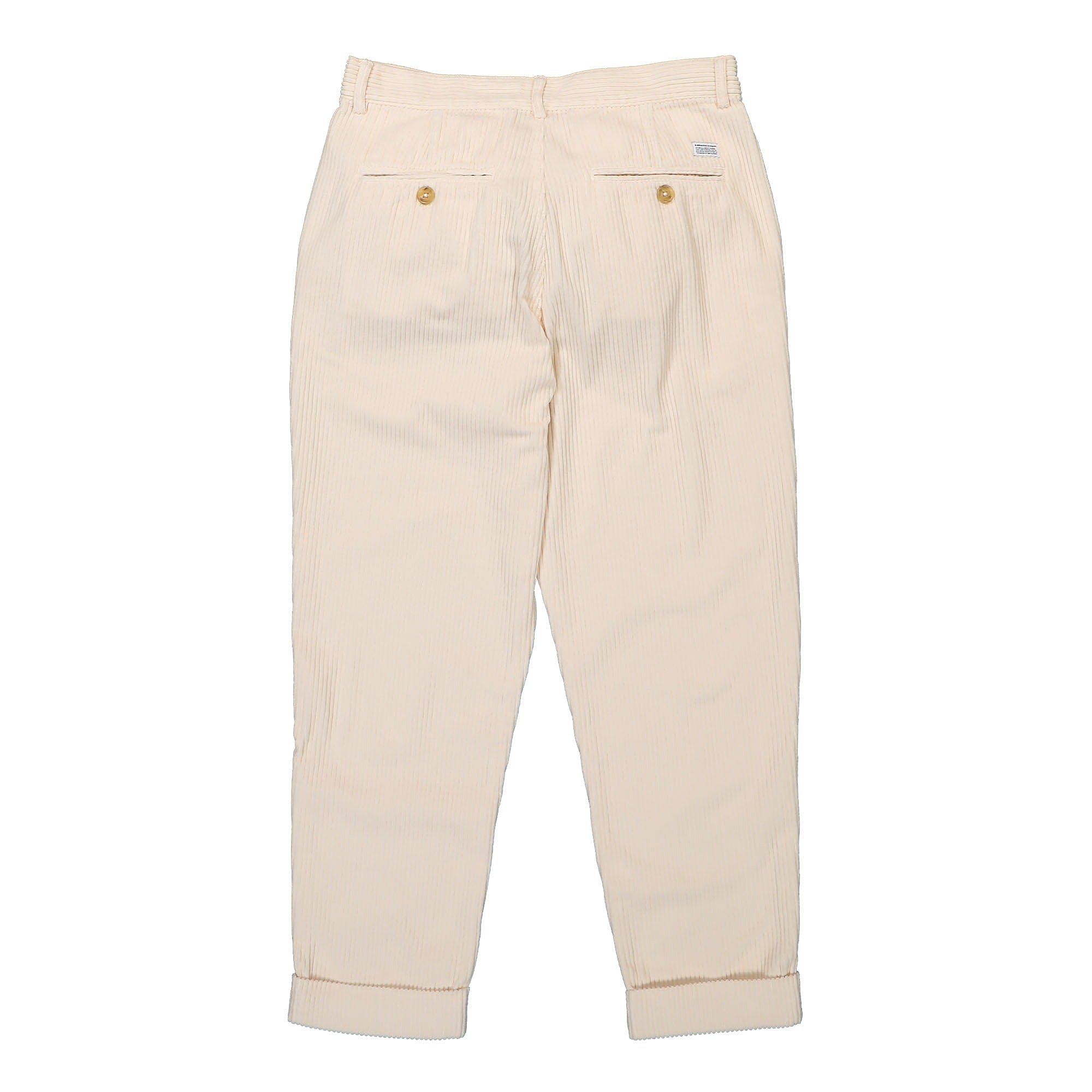 Edmmond Studios Jorge Pants Plain Off White Casual Pants Material | Overkill
