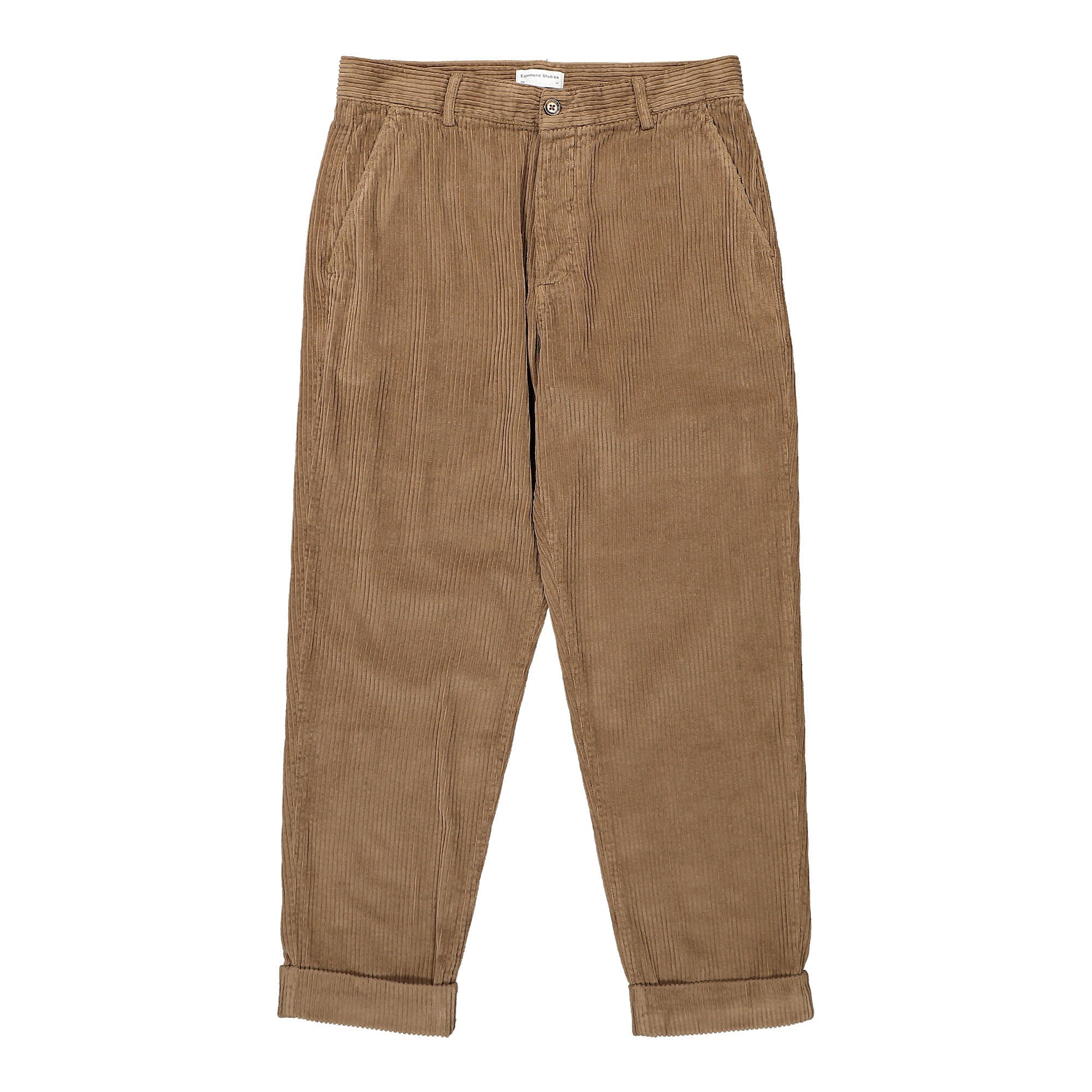 Edmmond Studios Jorge Pants Plain Brown Casual Pants 322-50-03750 | Overkill