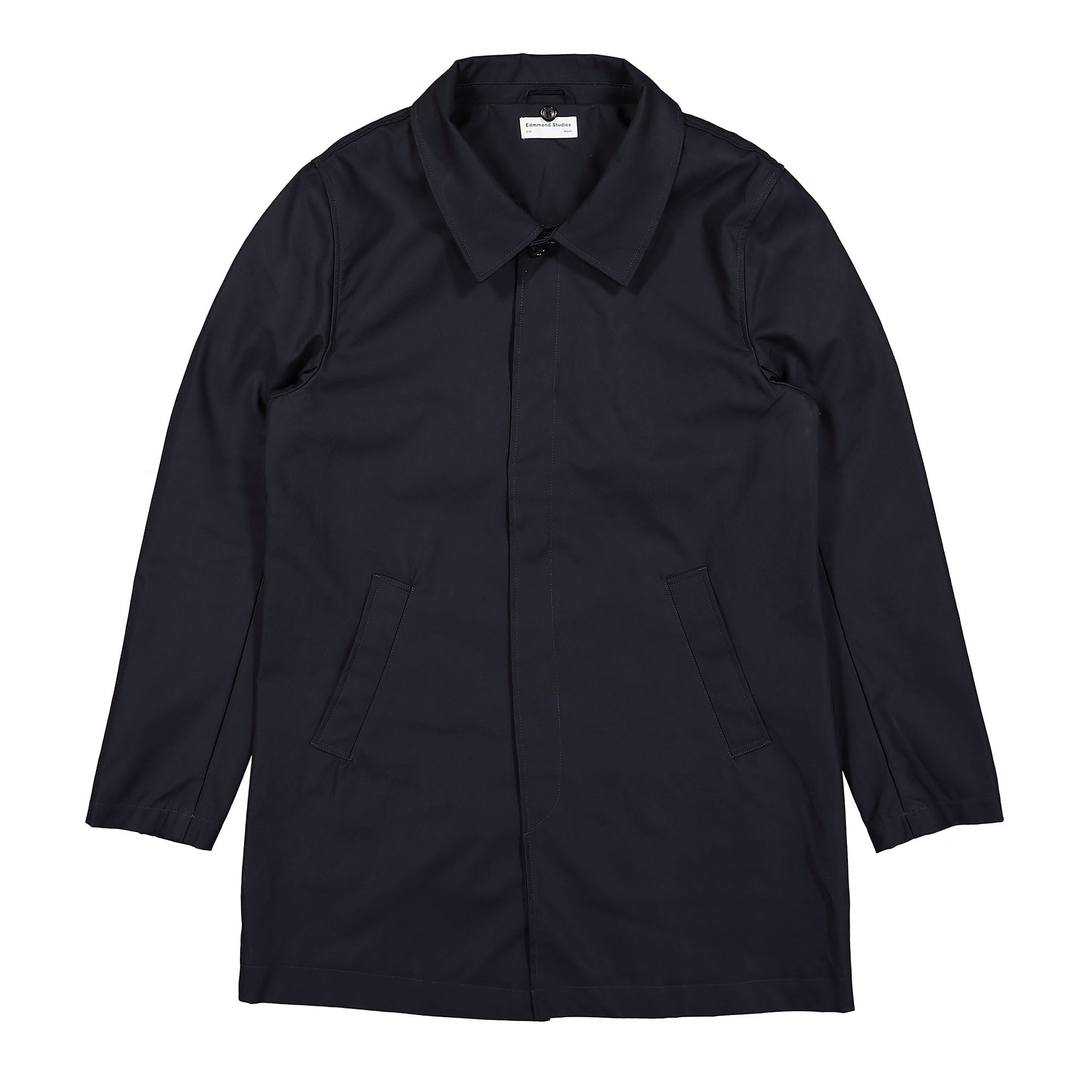 Edmmond Studios Arlon Coat Plain Navy Coats 322-80-12590 | Overkill