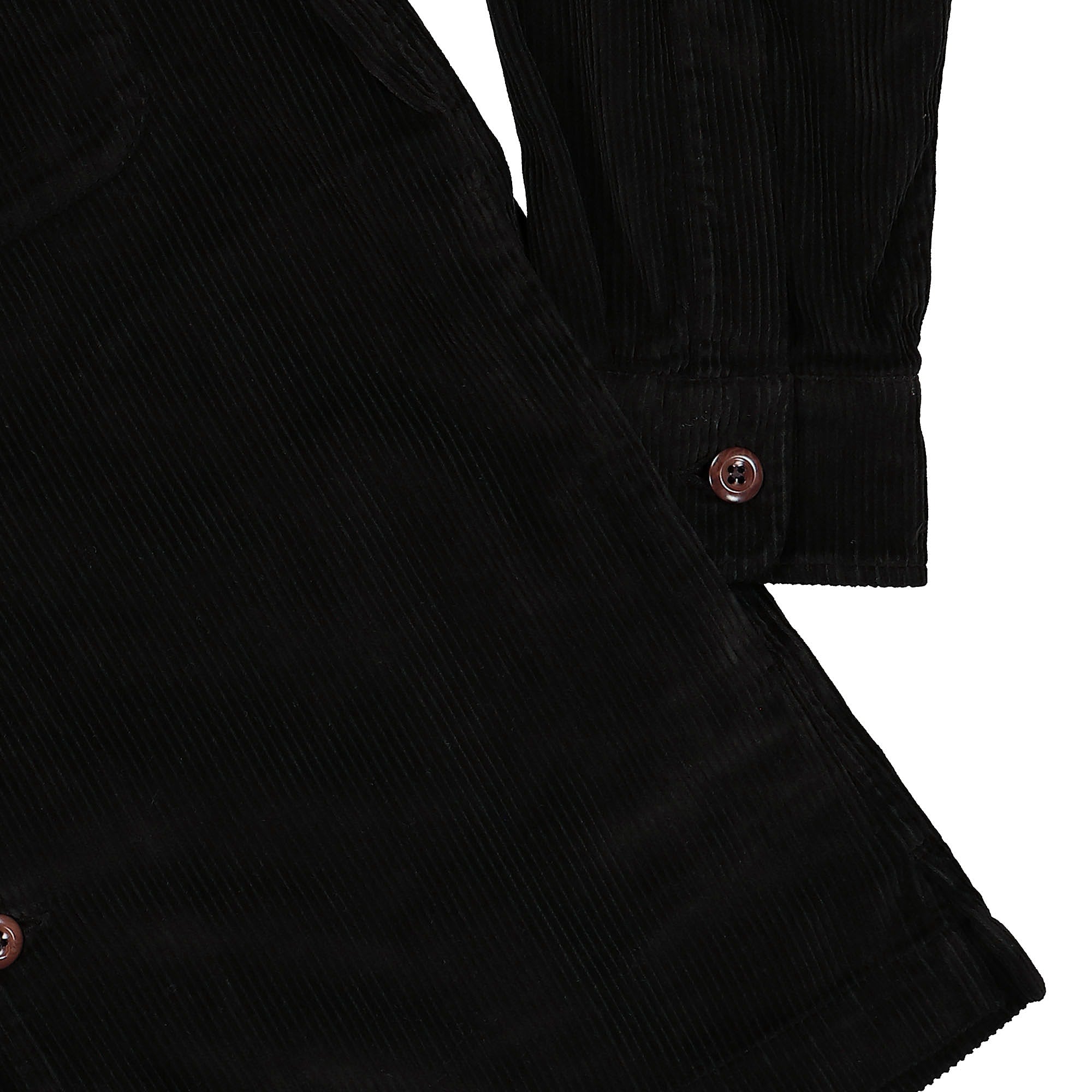 Edmmond Studios Pocket Jacket Cord Plain Green Jackets Detailfoto | Overkill