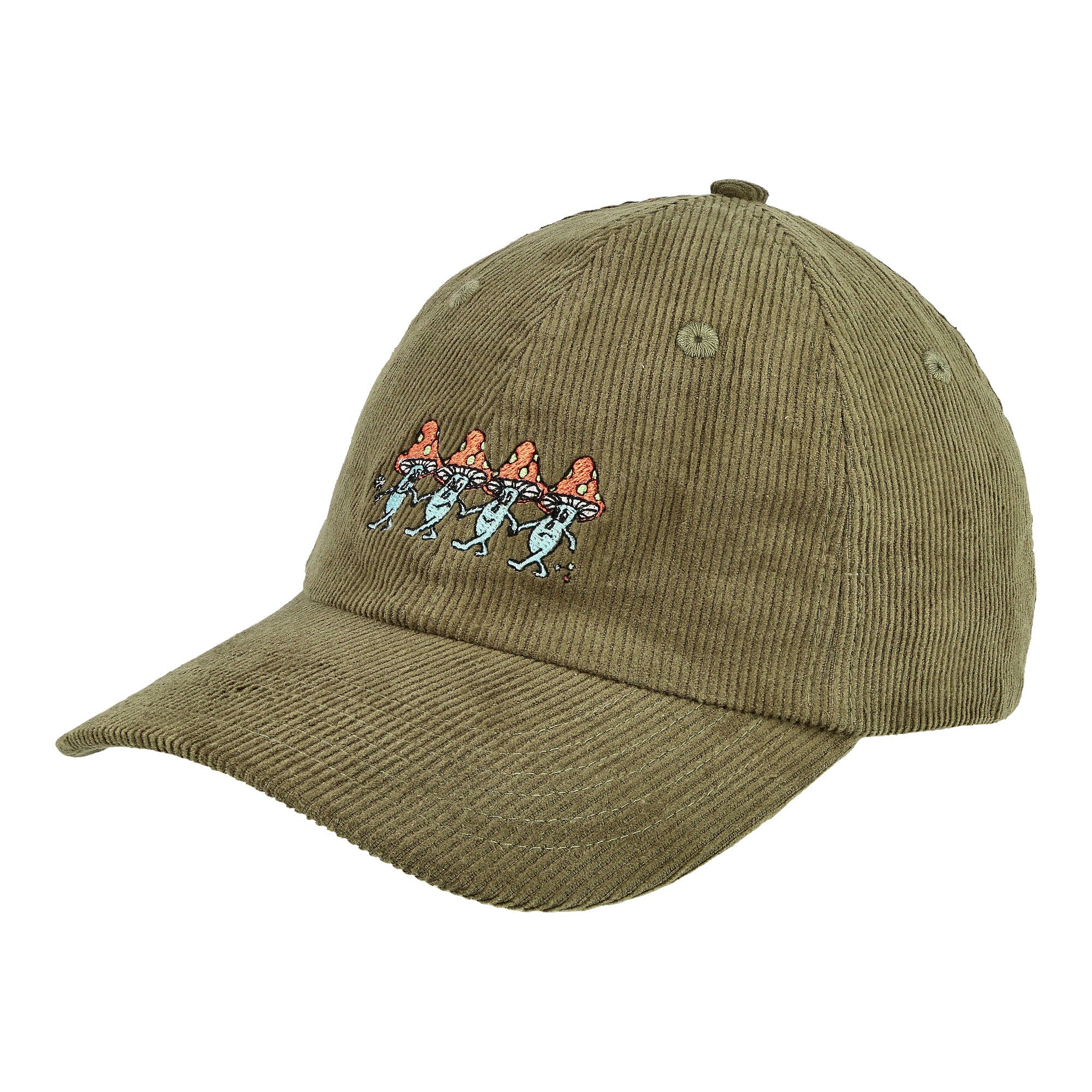 Edmmond Studios Psychedelic Magic Cap Plain Khaki Caps 322-92-04680 | Overkill