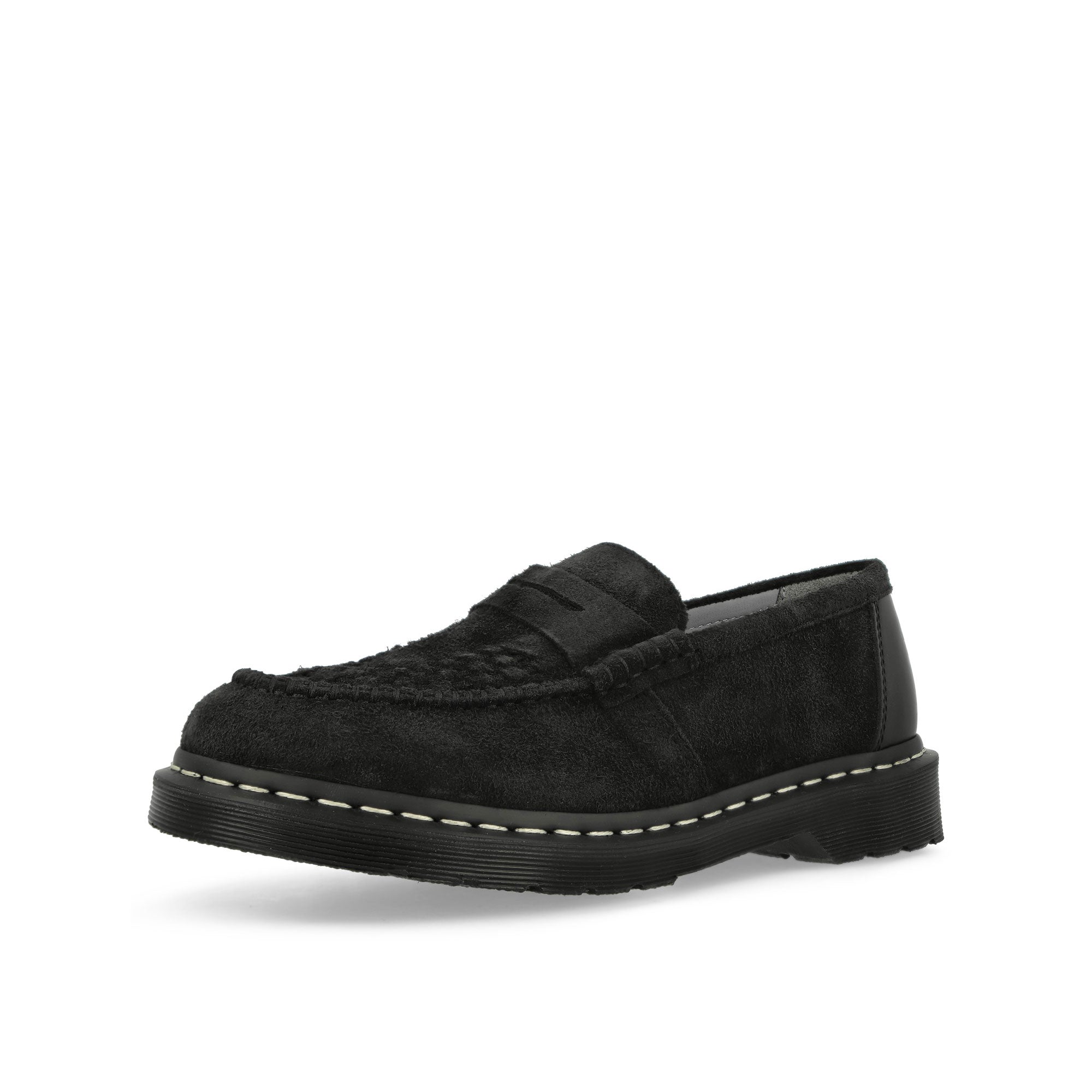 Dr. Martens Penton Creeper Black Low Top Sneakers Close Up | Overkill