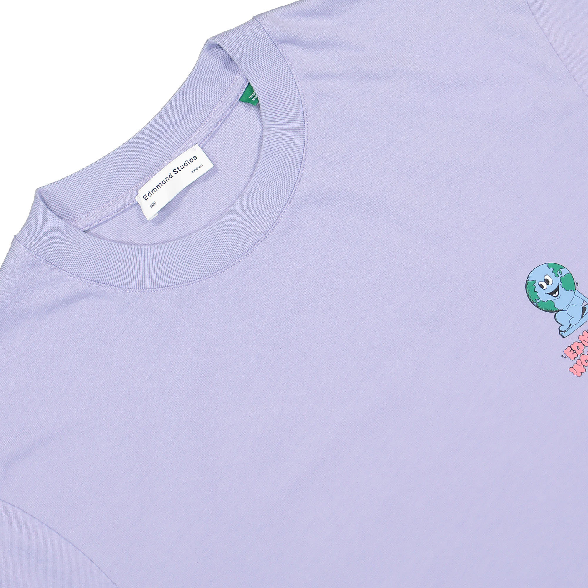 Edmmond Studios Afterwork Society T-Shirt Plain Light Purple T-Shirts Material | Overkill