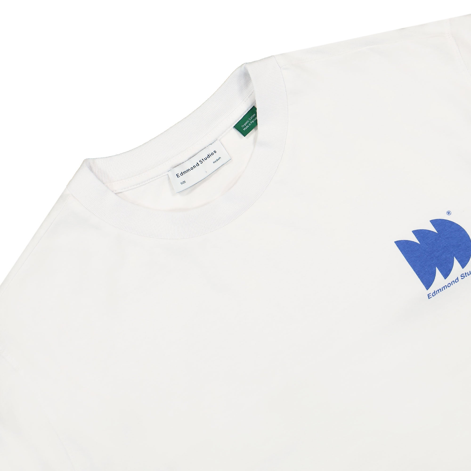Edmmond Studios Radio Club T-Shirt Plain White T-Shirts Material | Overkill