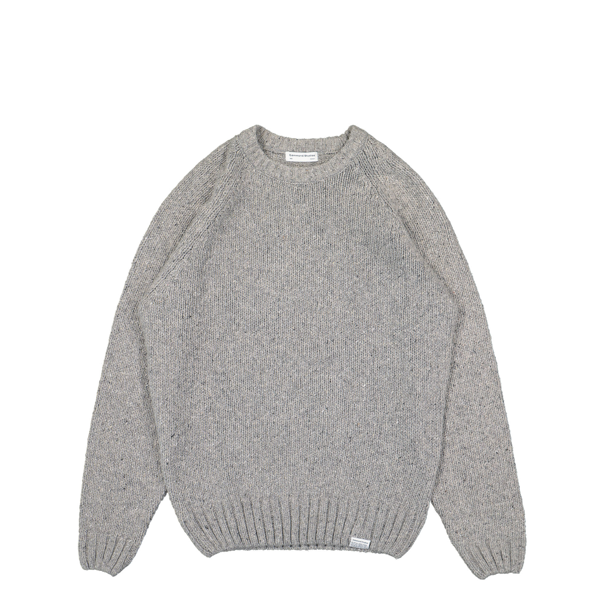 Edmmond Studios Paris Sweater Palin Grey Sweatshirts 323-60-02850 | Overkill
