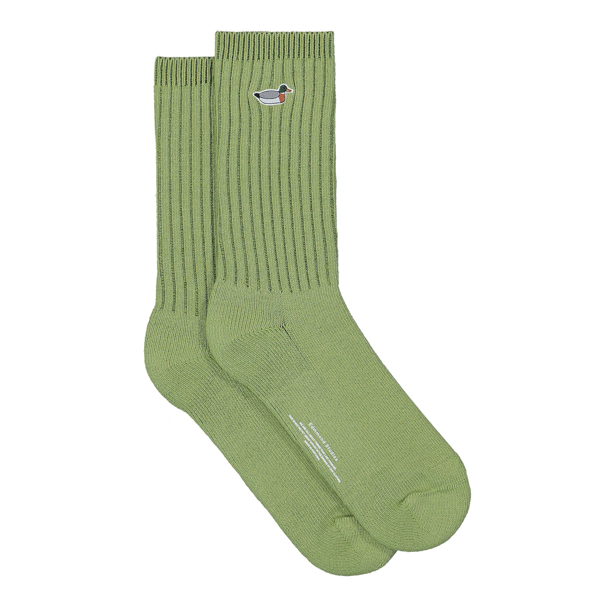 Edmmond Studios Duck Socks Green Socks Material | Overkill