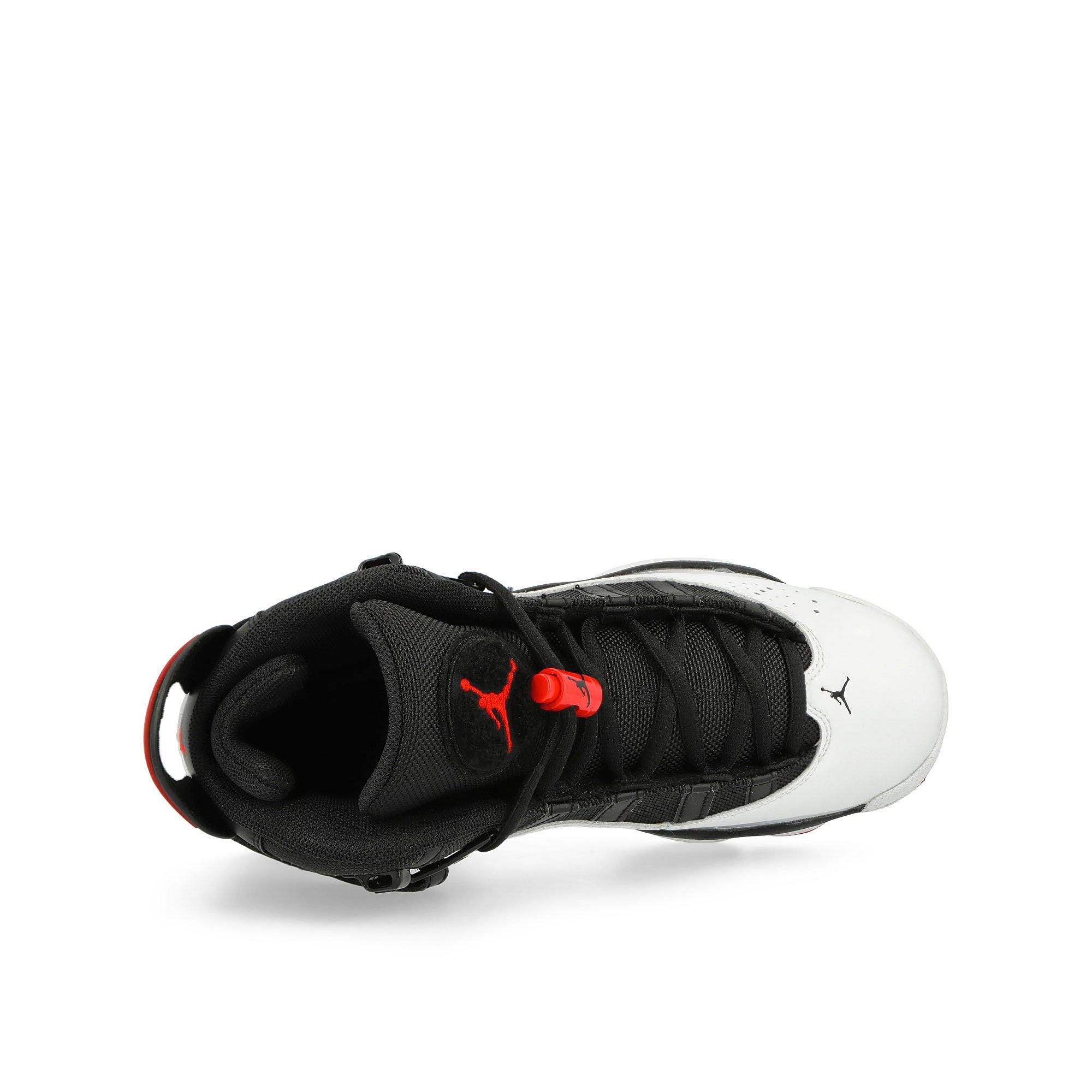 Jordan Jordan 6 Rings GS Black / University Red - White High Top Sneakers Detailfoto | Overkill